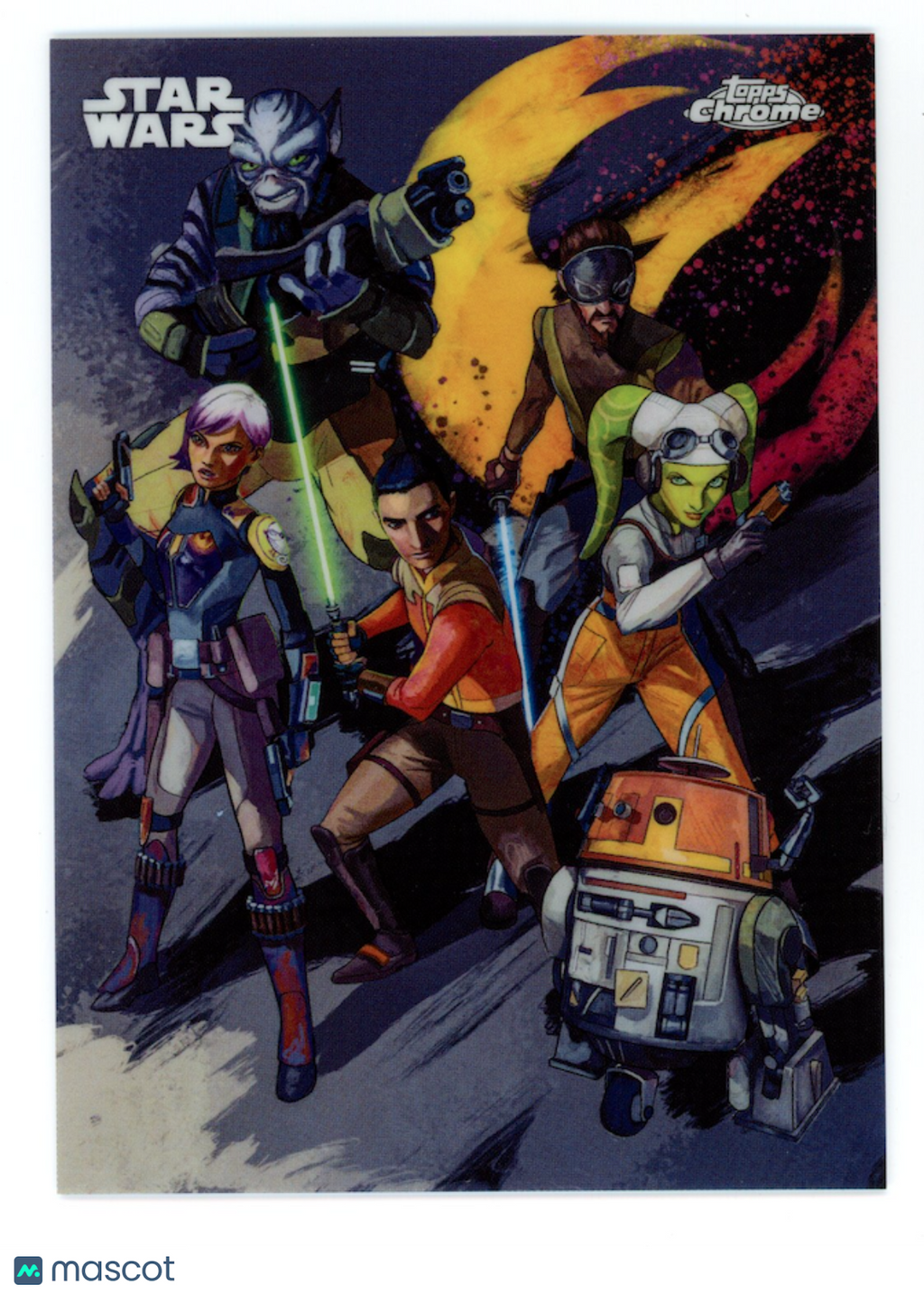 PHOENIX SQUADRON 2026 Topps Chrome Star Wars Original Art Factions #SQUAD-6