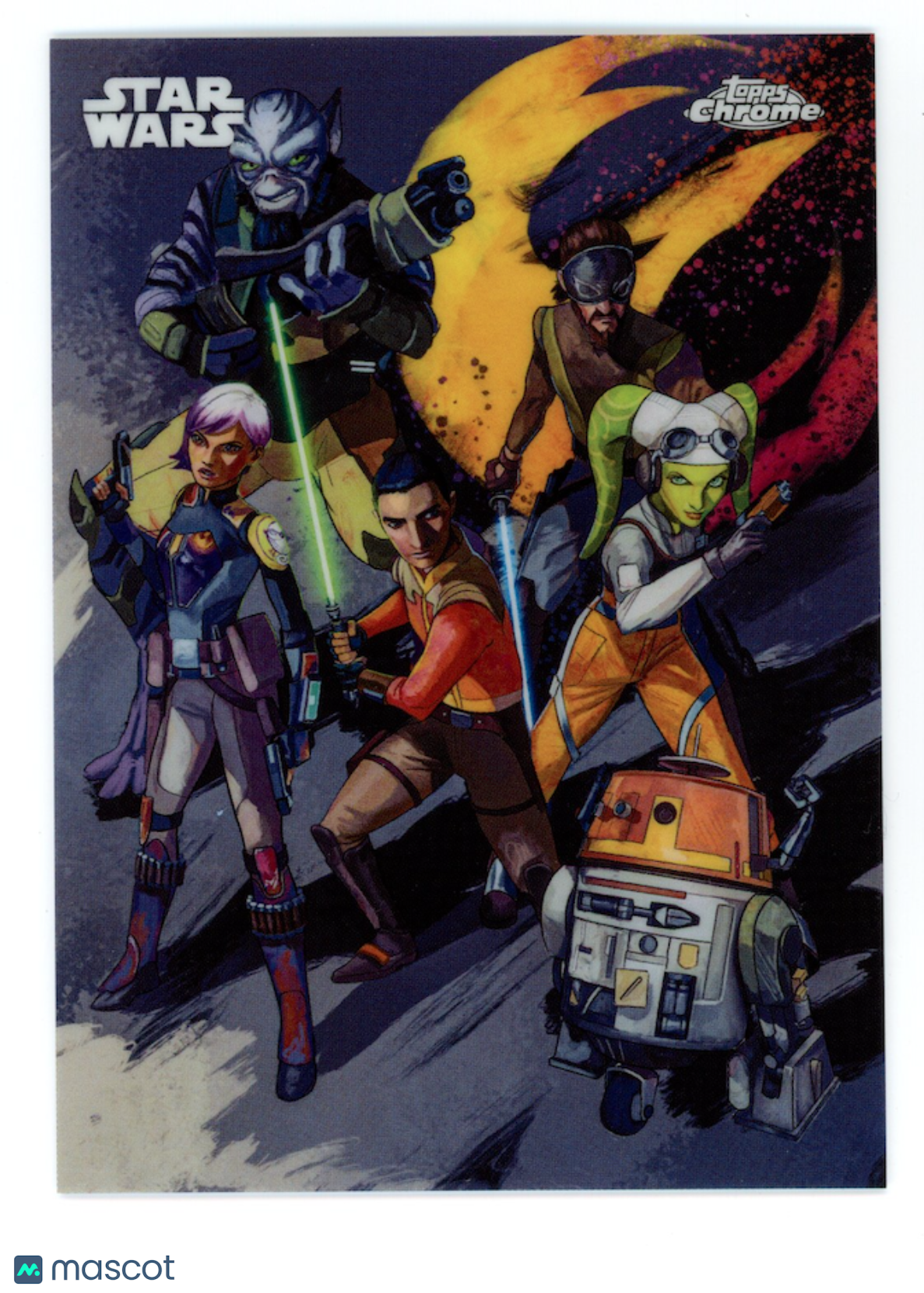 PHOENIX SQUADRON 2026 Topps Chrome Star Wars Original Art Factions #SQUAD-6