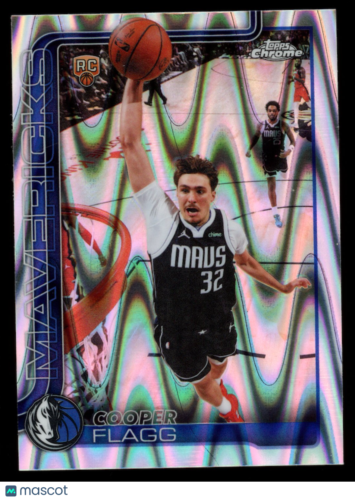 COOPER FLAGG 2025-26 Topps Chrome Update RayWave Refractor Rookie #151