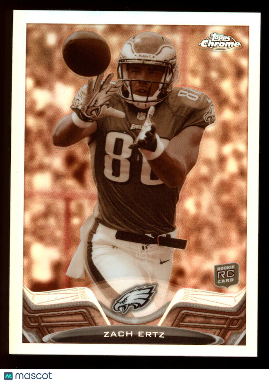 ZACH ERTZ 2013 Topps Chrome Rookie Sepia Refractor /99 #76 Eagles