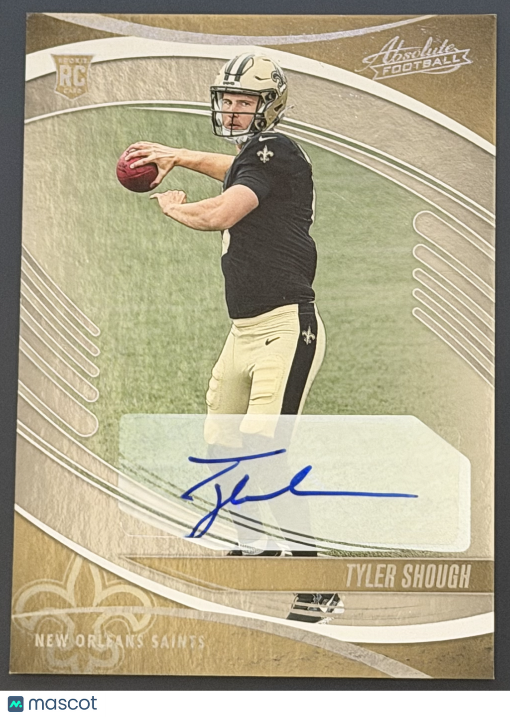 TYLER SHOUGH 2025 Panini Absolute Rookie Auto #194 Saints