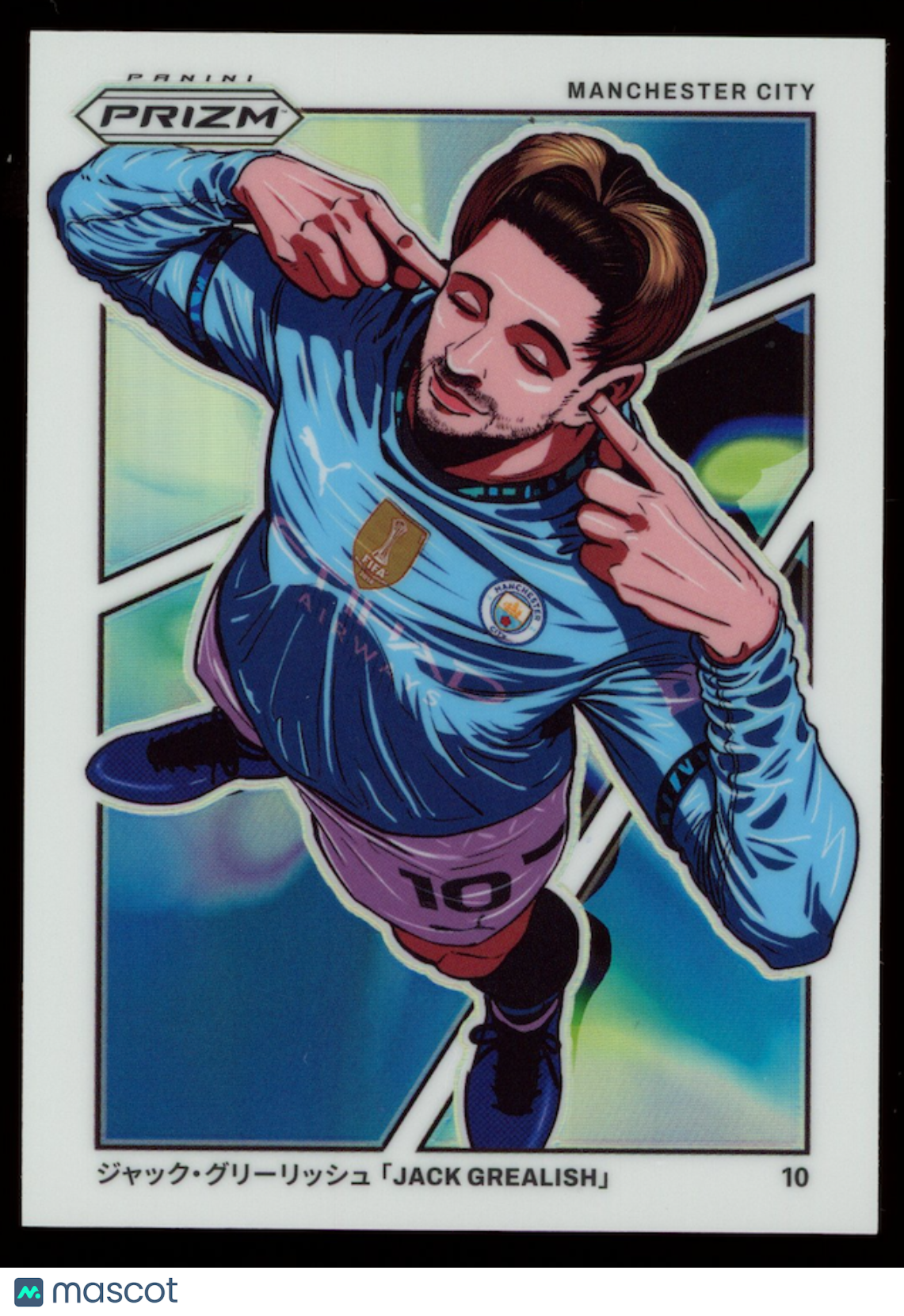 JACK GREALISH 2024-25 Panini Prizm Premier League Soccer Manga #17 Man City