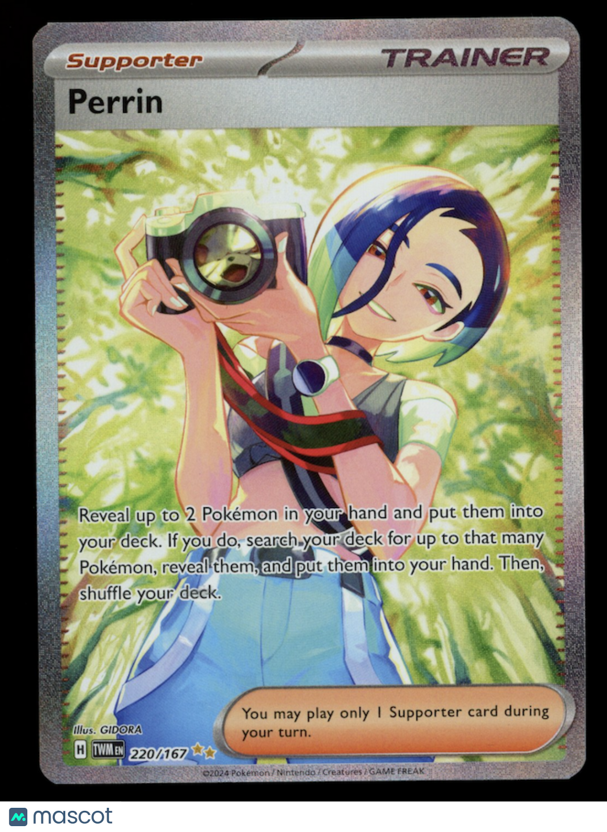 PERRIN 2024 Pokemon S&V Twilight Masquerade Special Illustration Rare #220/167