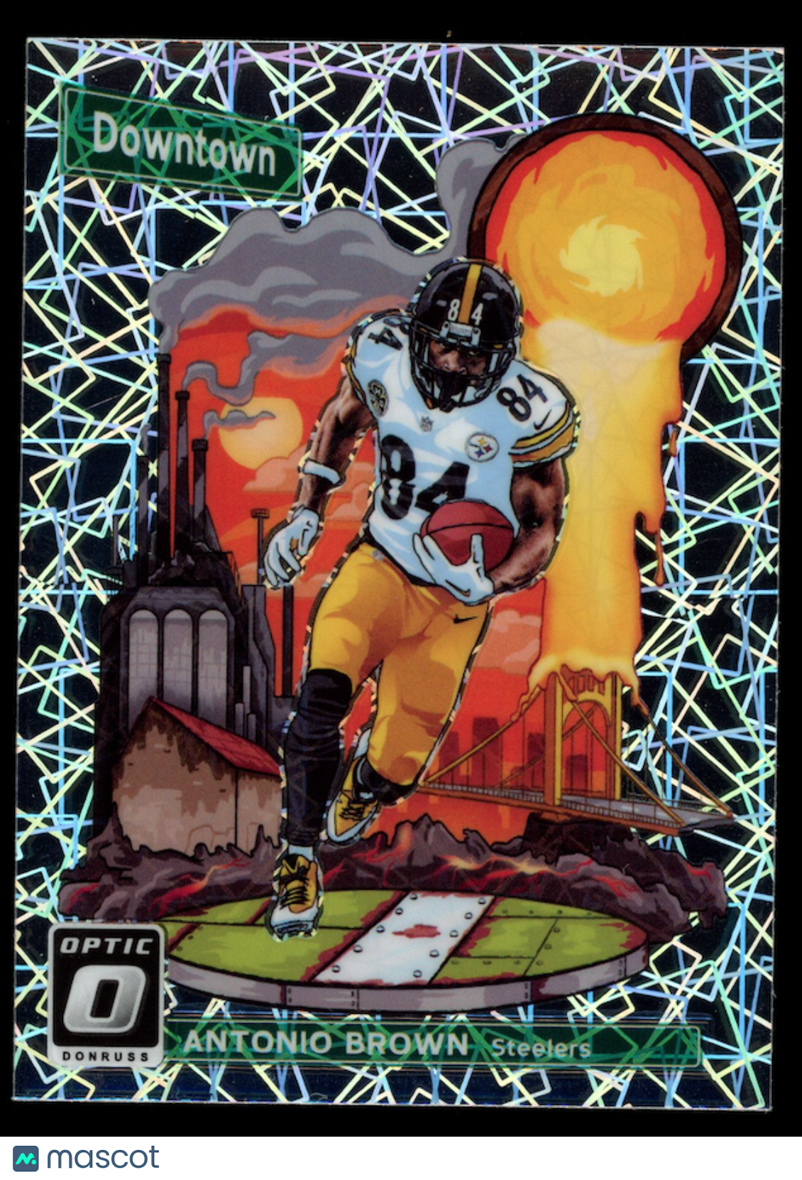 ANTONIO BROWN 2018 Panini Donruss Optic Downtown Case Hit SSP #DT-4 Steelers