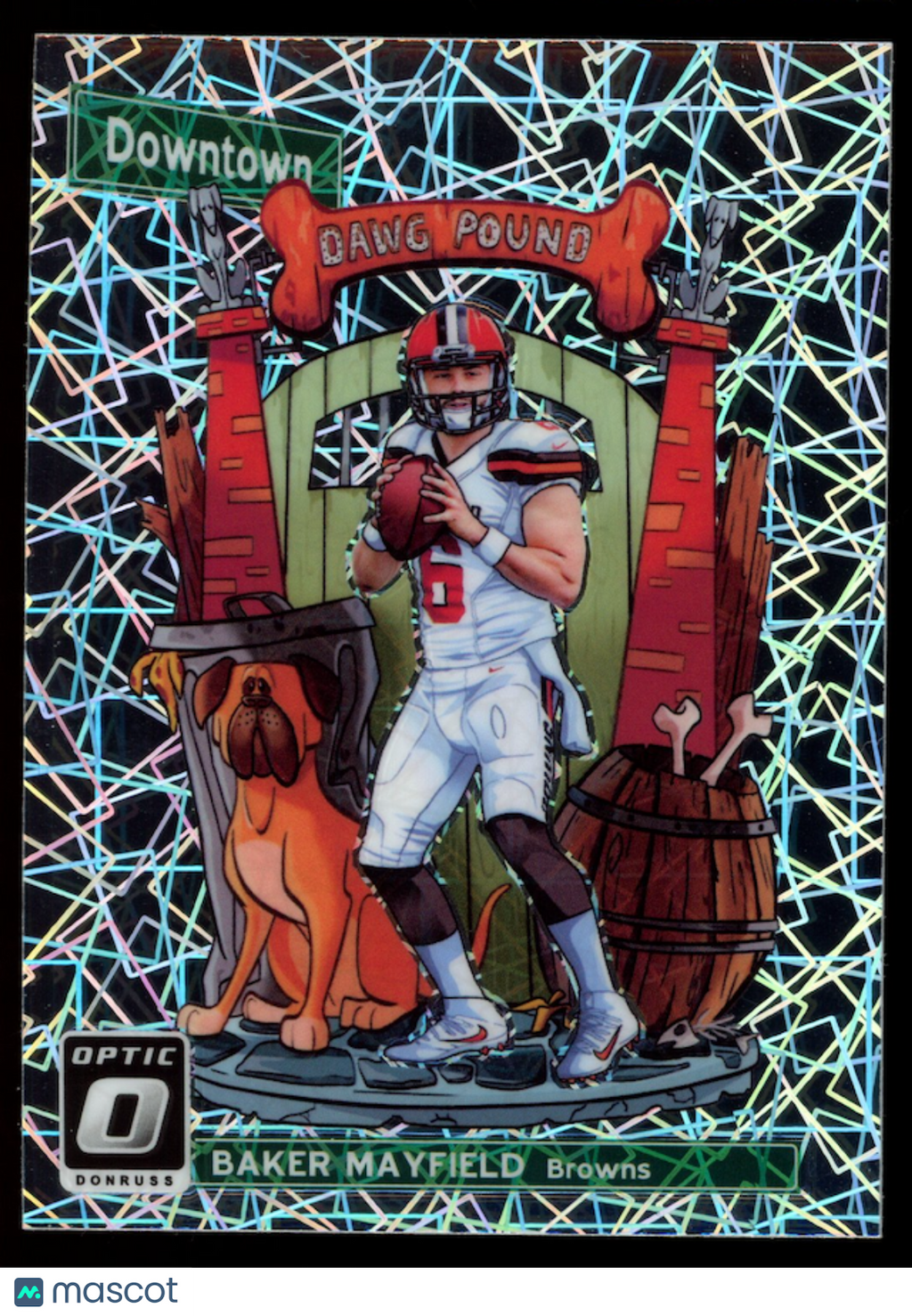BAKER MAYFIELD 2018 Panini Donruss Optic Rookie Downtown Case Hit SSP #DT-12