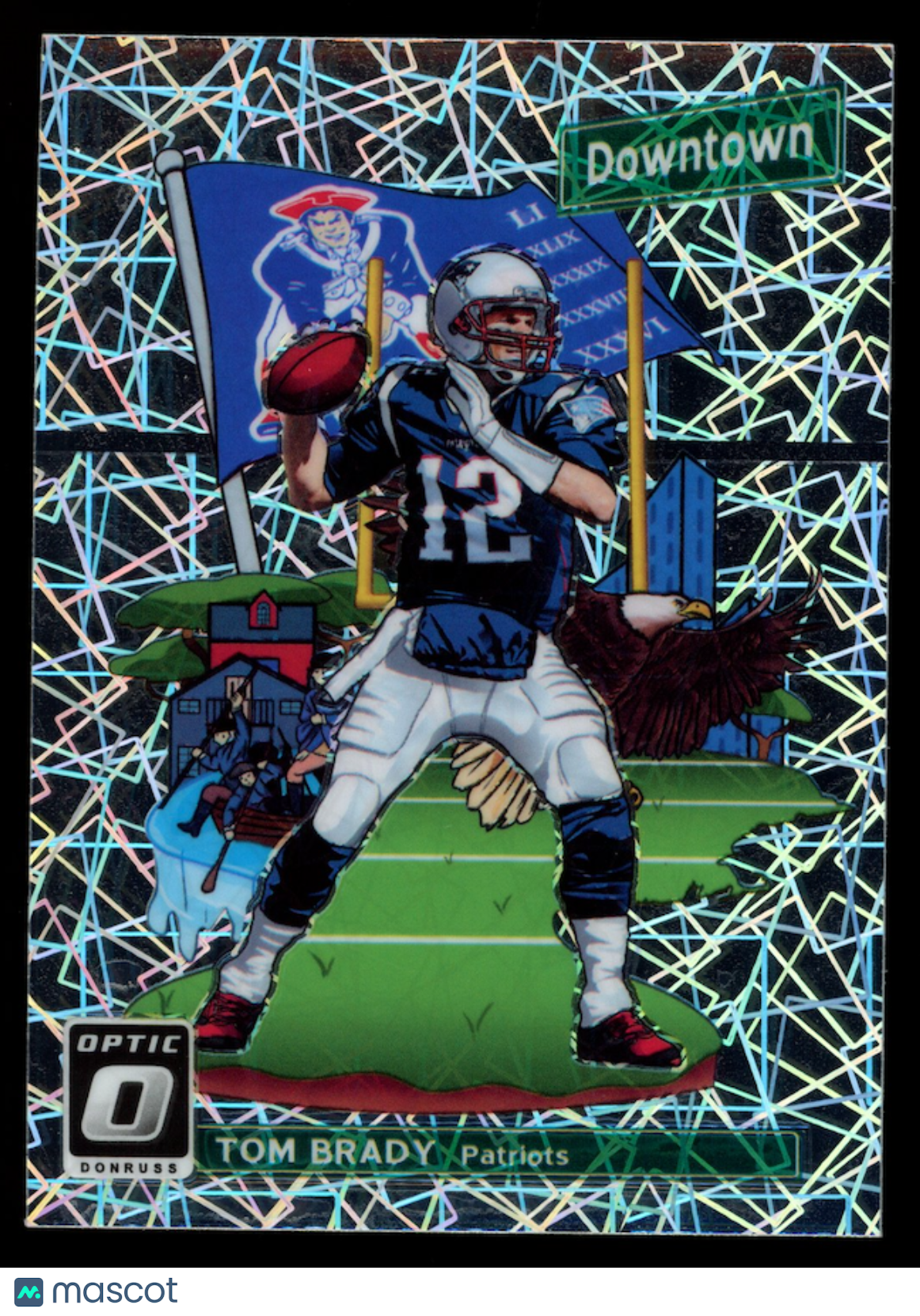 TOM BRADY 2018 Panini Donruss Optic Downtown Case Hit SSP #DT-1 Patriots
