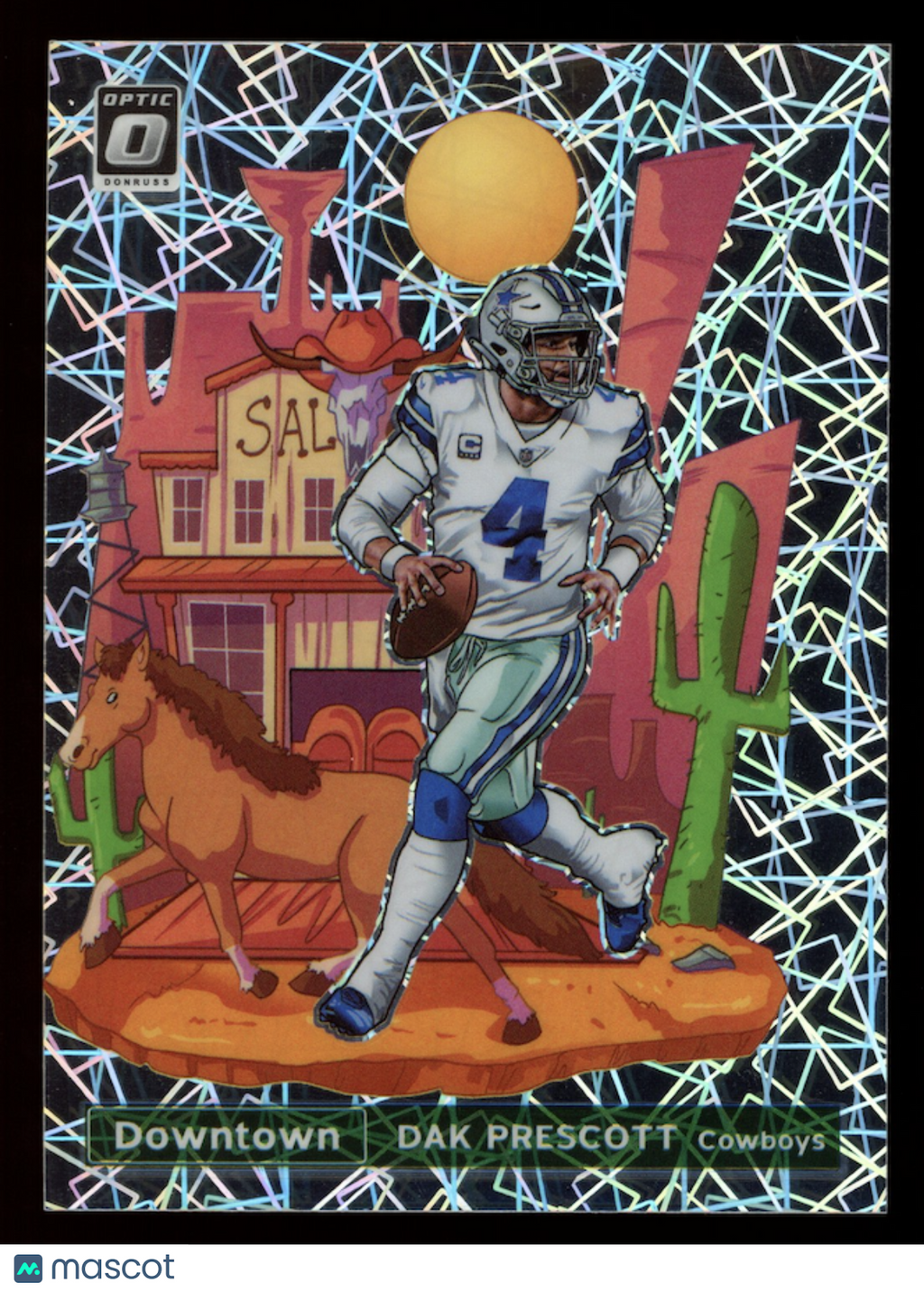 DAK PRESCOTT 2021 Panini Donruss Optic Downtown Case Hit SSP #DT-5 Cowboys