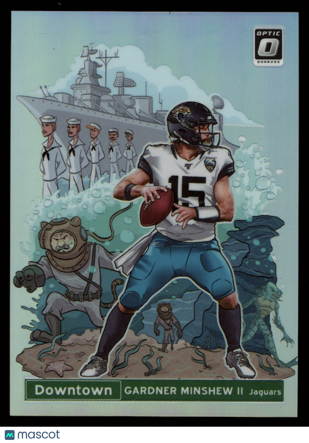 GARDNER MINSHEW II 2020 Panini Donruss Optic Downtown Case Hit SSP #DT18 Jaguars