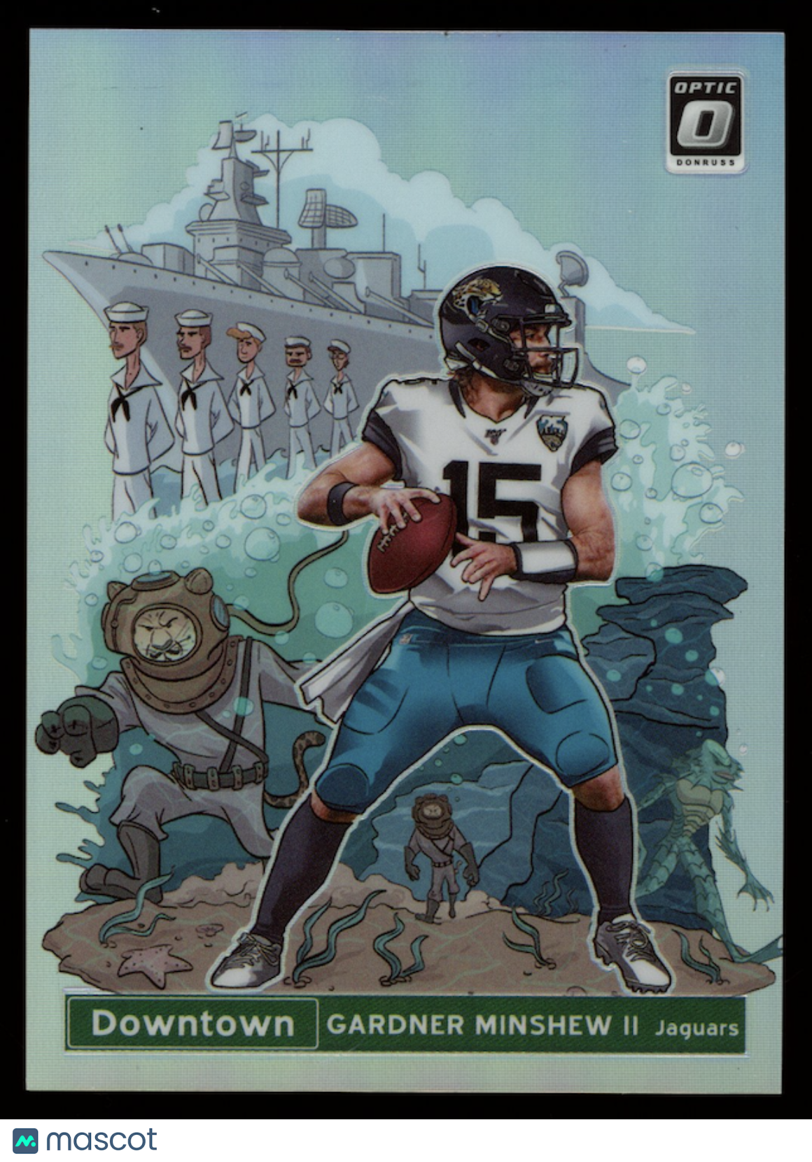 GARDNER MINSHEW II 2020 Panini Donruss Optic Downtown Case Hit SSP #DT18 Jaguars