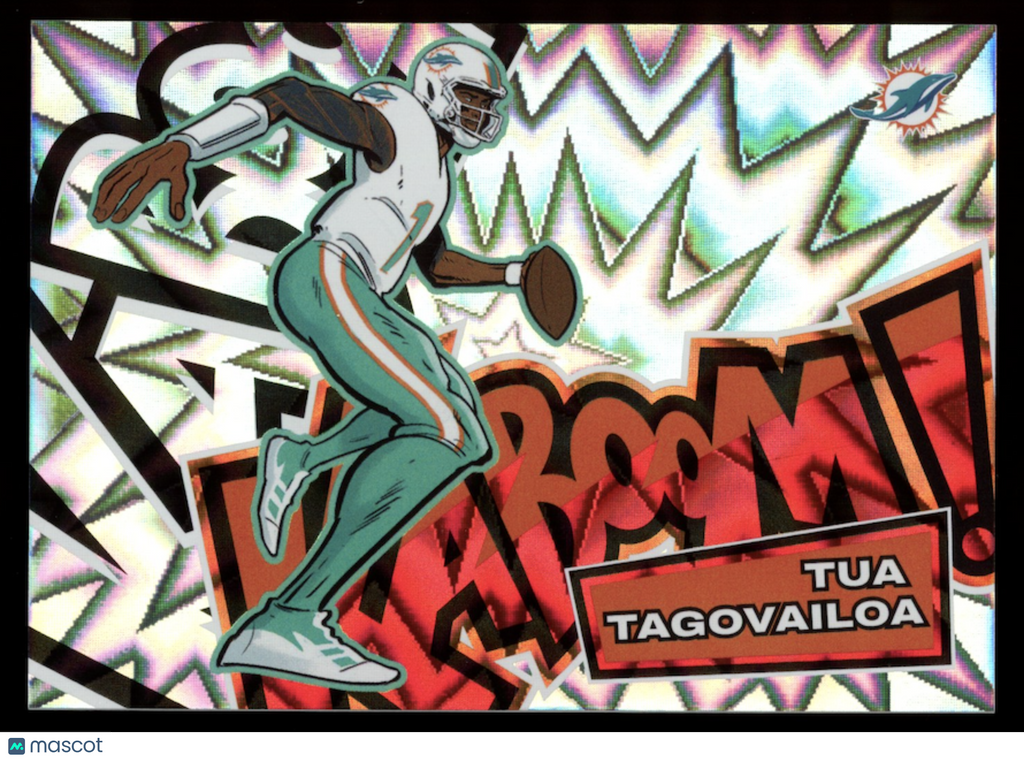 TUA TAGOVAILOA 2025 Panini Absolute Kaboom Case Hit SSP #3 Dolphins