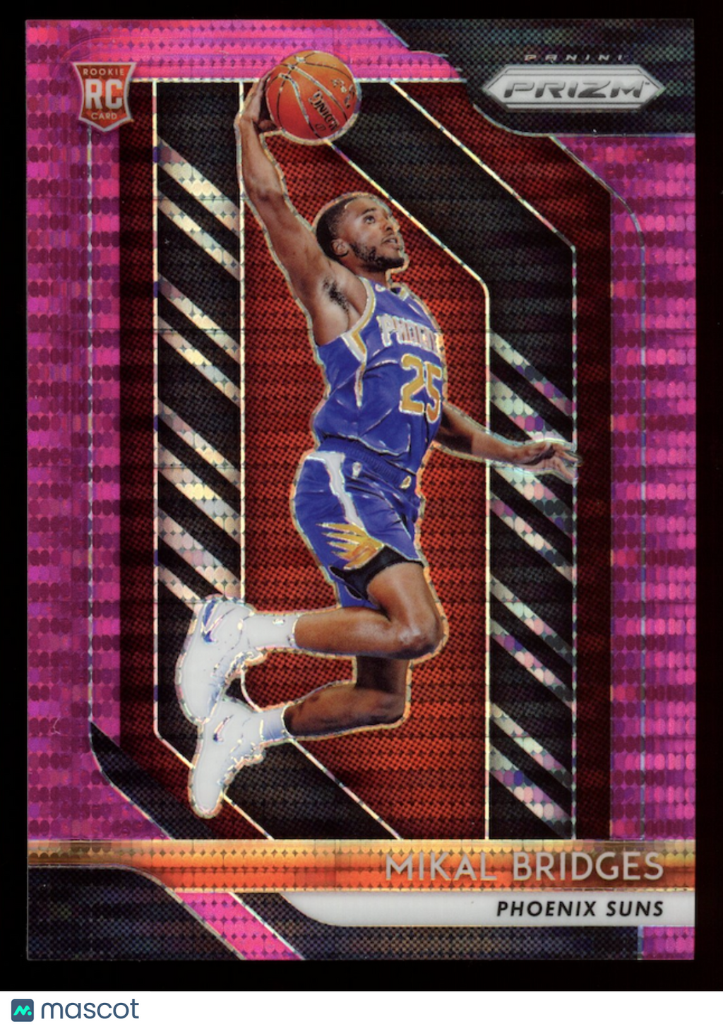 MIKAL BRIDGES 2018-19 Panini Prizm Rookie Pink Pulsar /42 #289 Suns