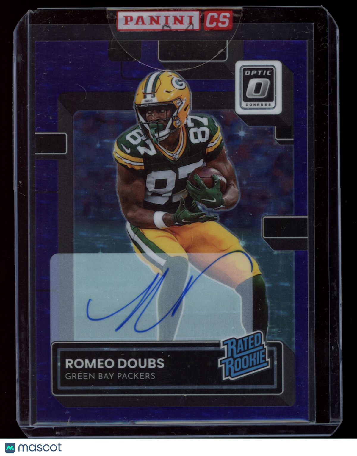 ROMEO DOUBS 2022 Panini Donruss Optic Rated Rookie Auto Purple Stars /50 #235