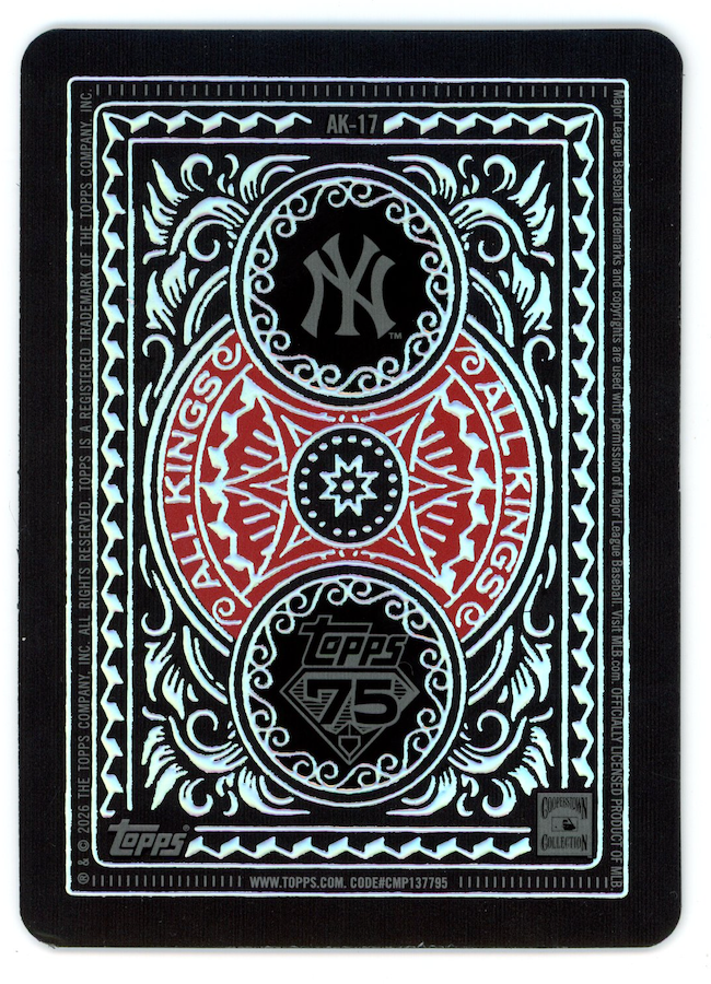 DEREK JETER 2026 Topps Series 2 All Kings Case Hit SSP #AK-17 Yankees