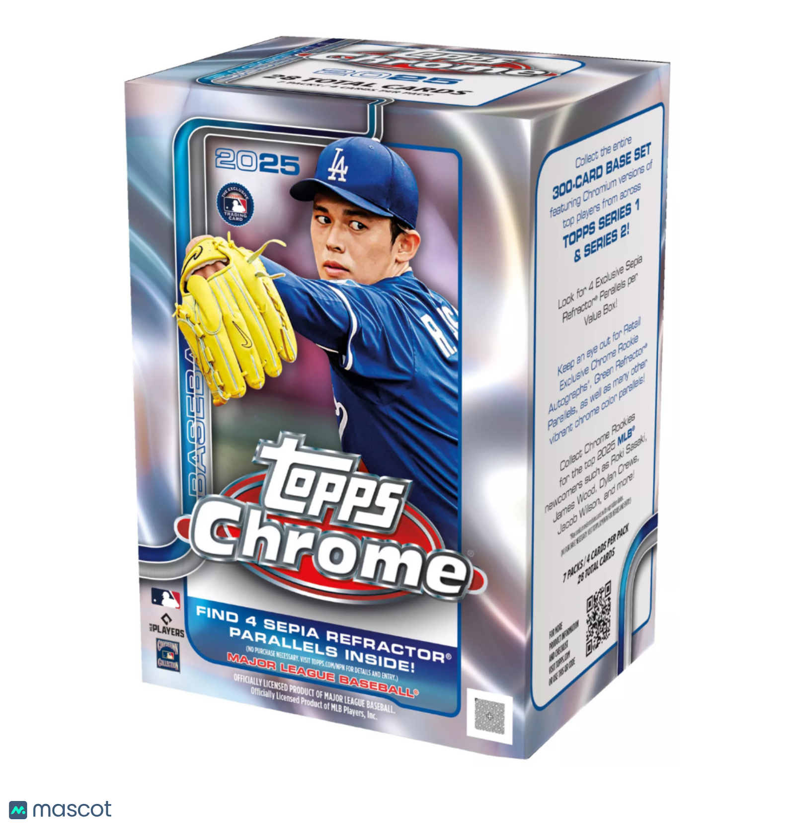 2025 Topps Chrome Baseball Blaster Box