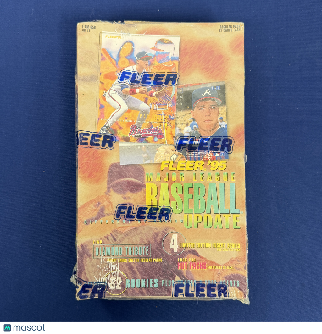1995 Fleer Major League Baseball Update Factory Sealed 36 Pack Box
