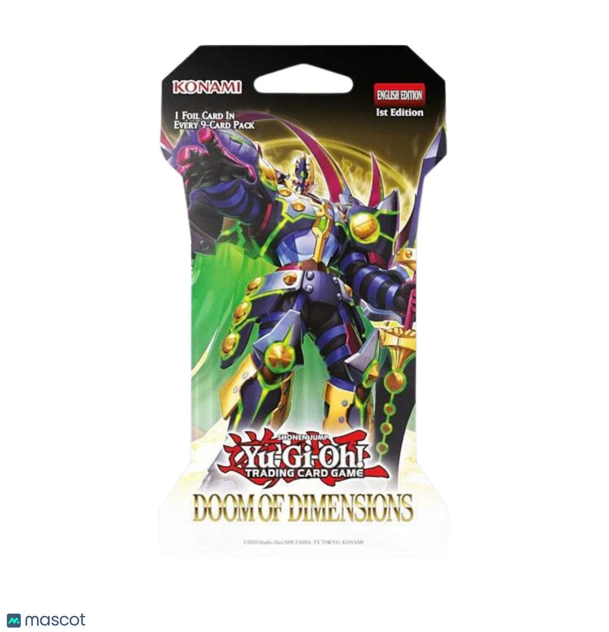 Yu-Gi-Oh! Doom Of Dimensions Booster Pack