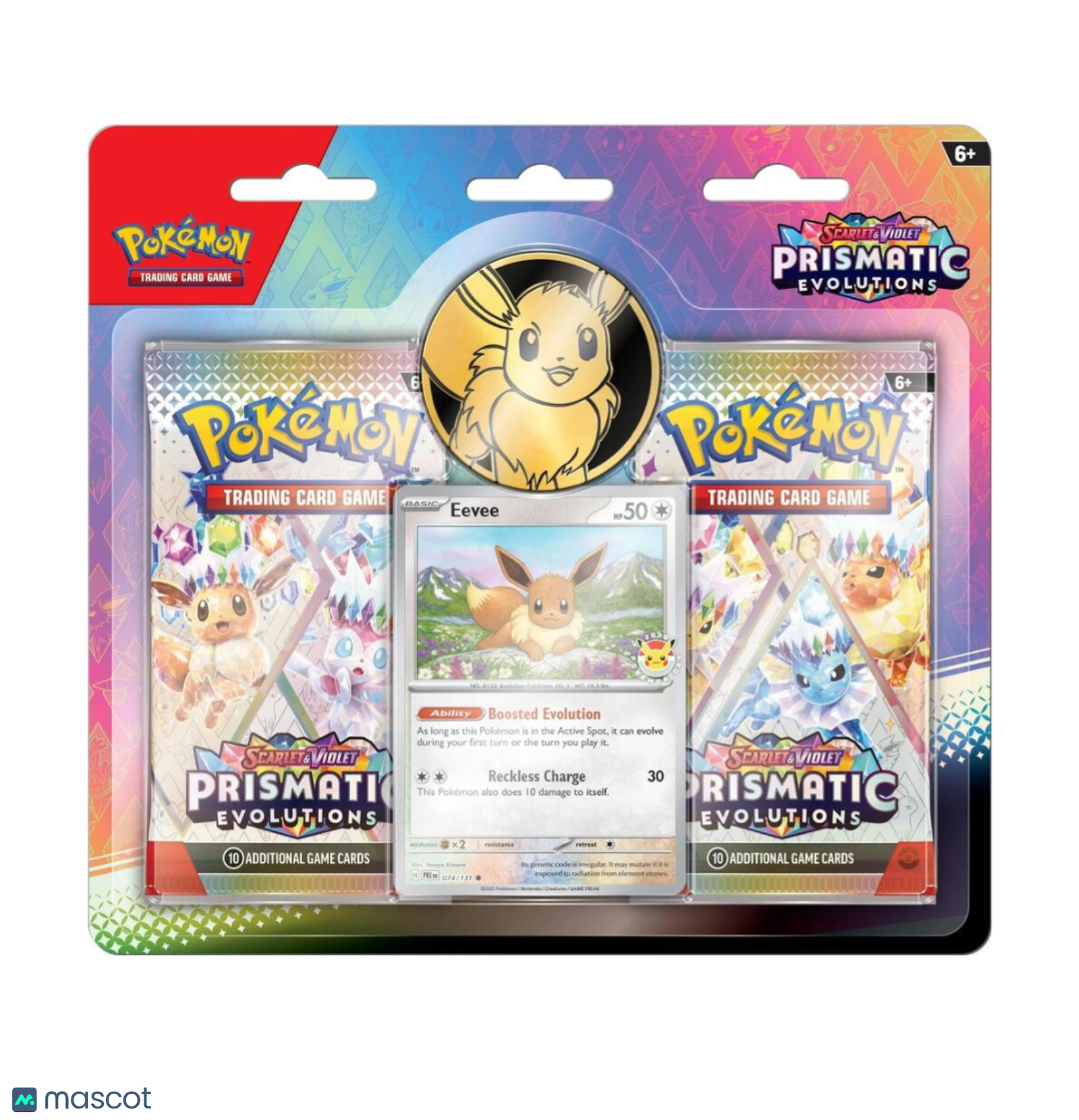 Pokemon Scarlet & Violet Prismatic Evolutions 2-Pack Blister