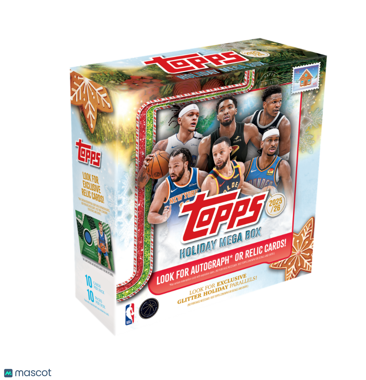 2025-26 Topps Basketball Holiday Mega Box