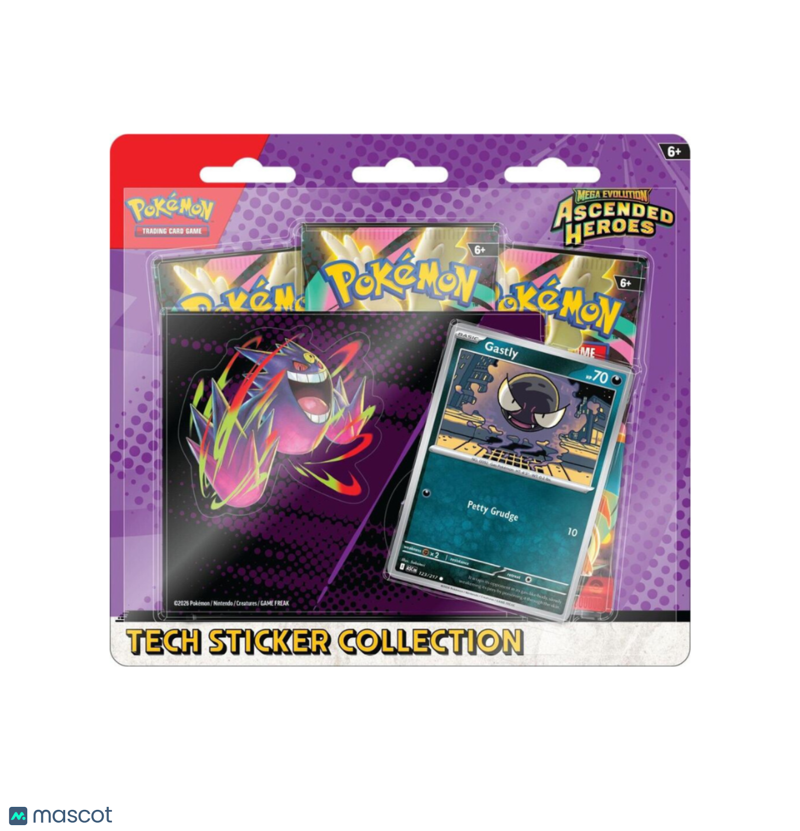 Pokemon Ascended Heroes Tech Sticker Collection