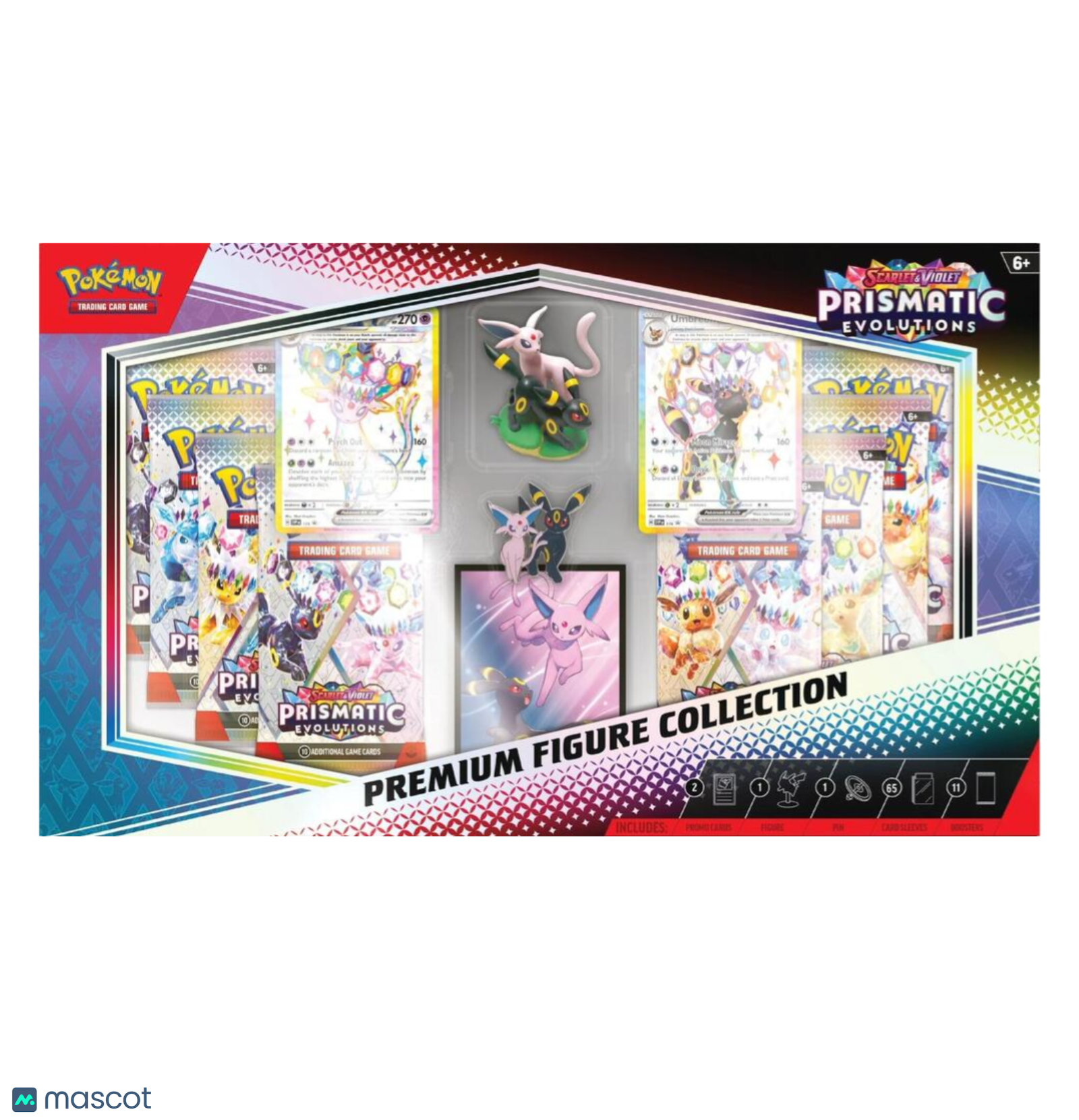 Pokemon Scarlet & Violet Prismatic Evolutions Premium Figure Collection