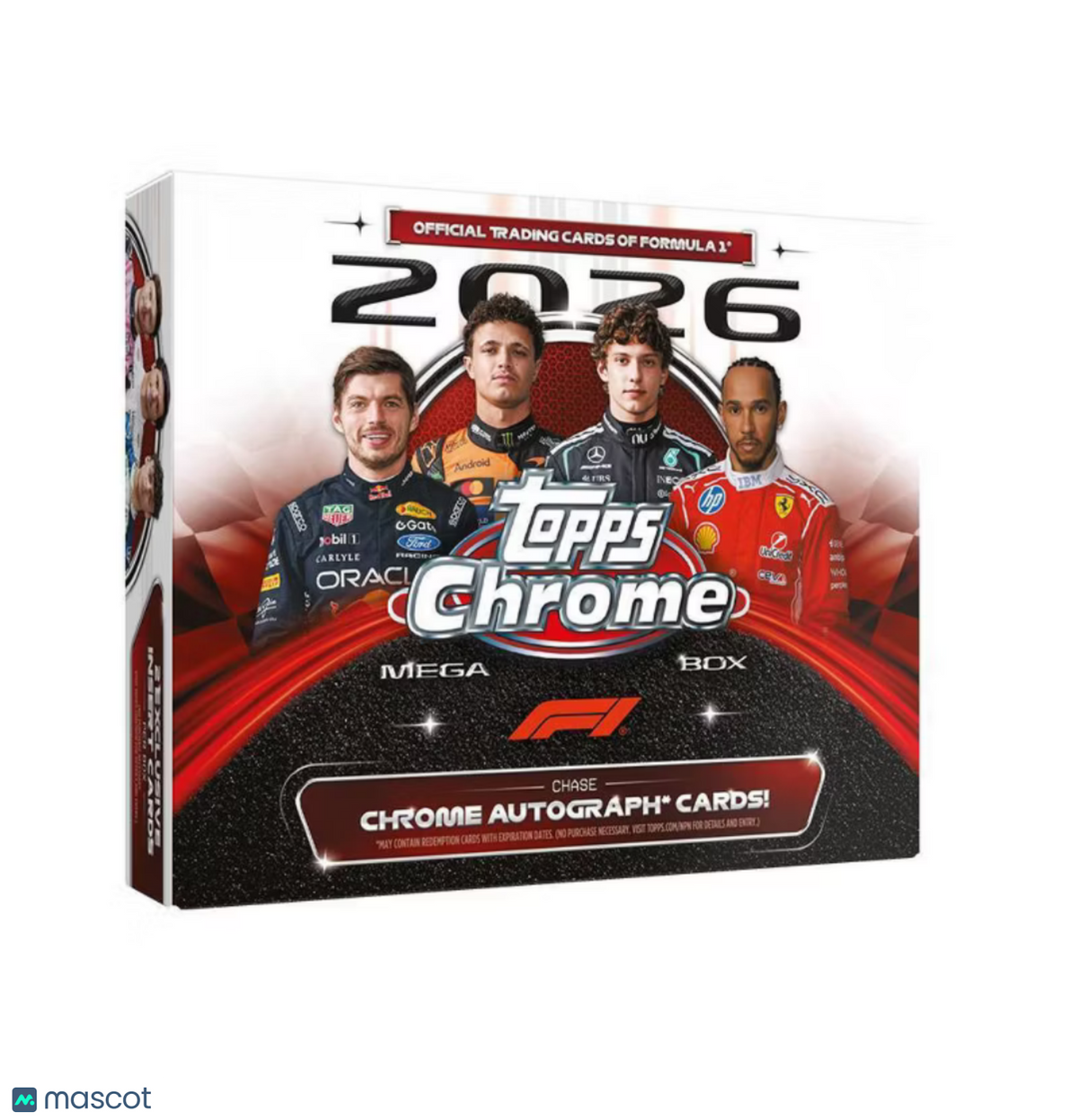 2026 Topps Chrome Formula 1 F1 Mega Box