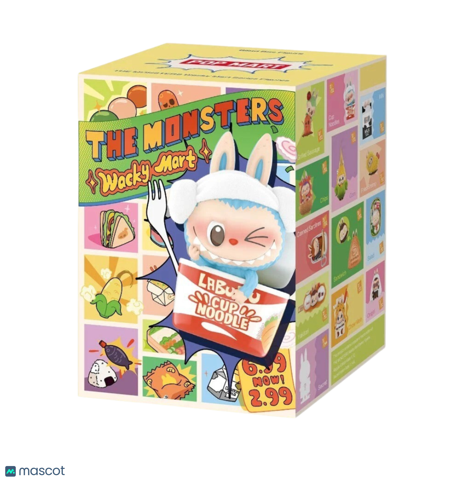 Pop Mart Labubu The Monsters Wacky Mart Series Blind Box