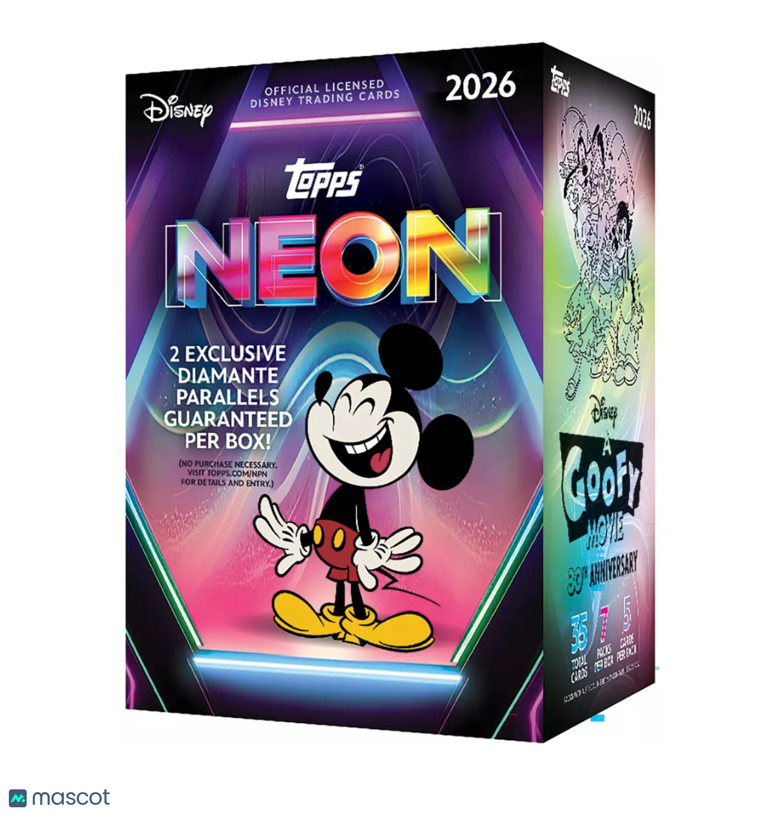 2026 Topps Disney Neon Blaster Box