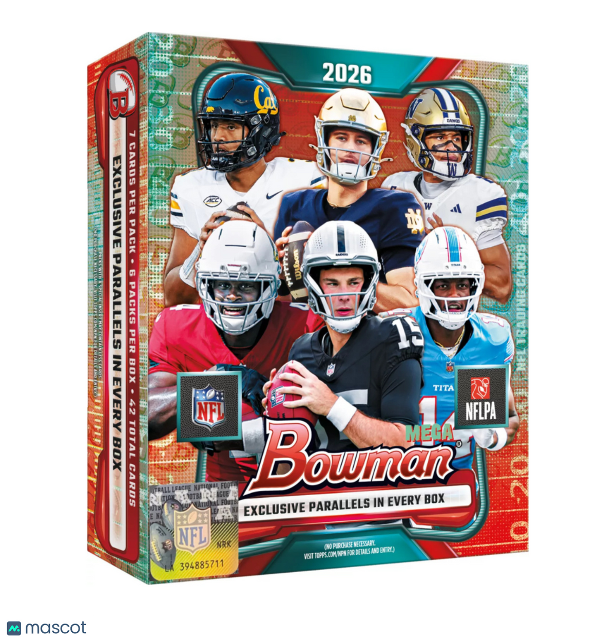 2026 Bowman Football Mega Box