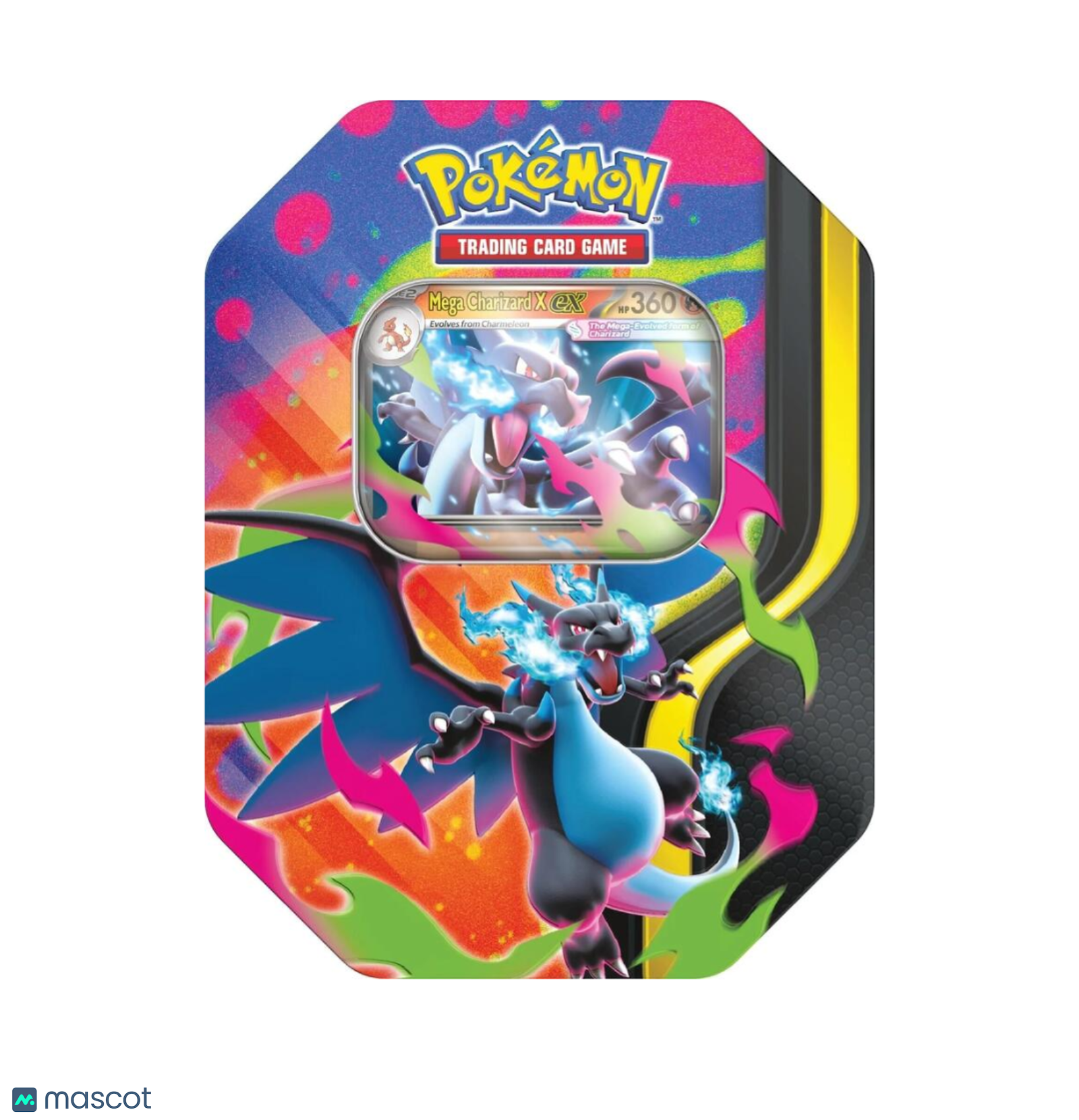 Pokemon Mega Charizard X Tin