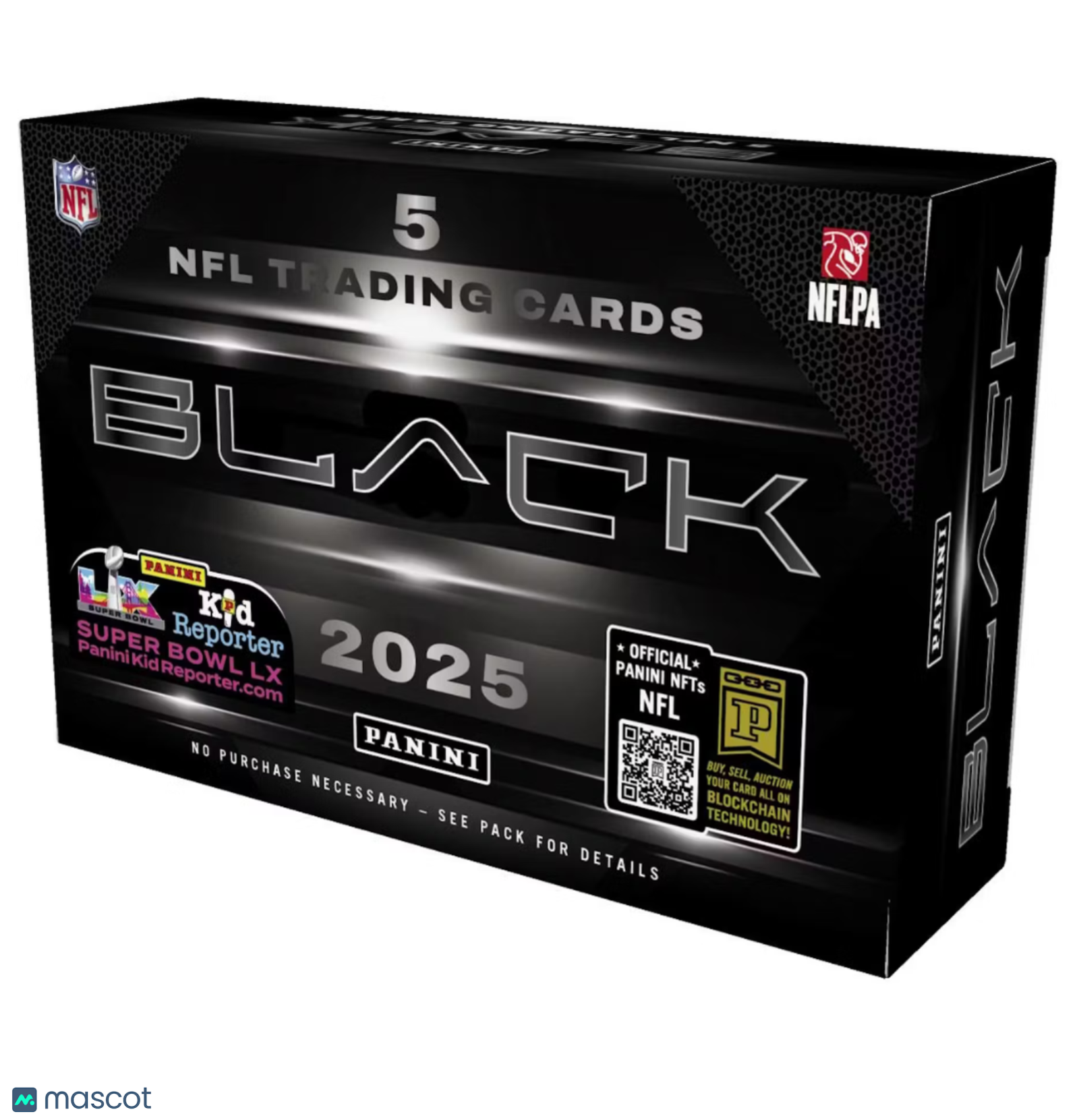 2025 Panini Black Football Hobby Box