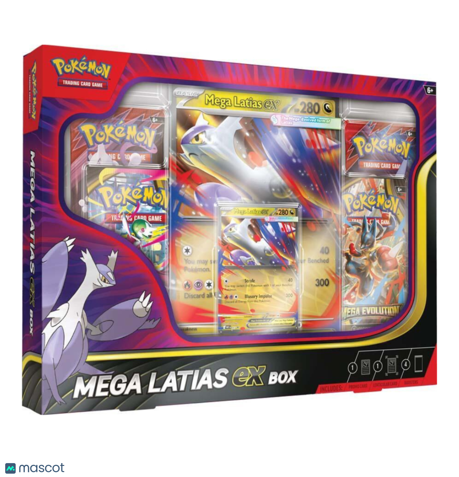 Pokemon Mega Latias ex Box