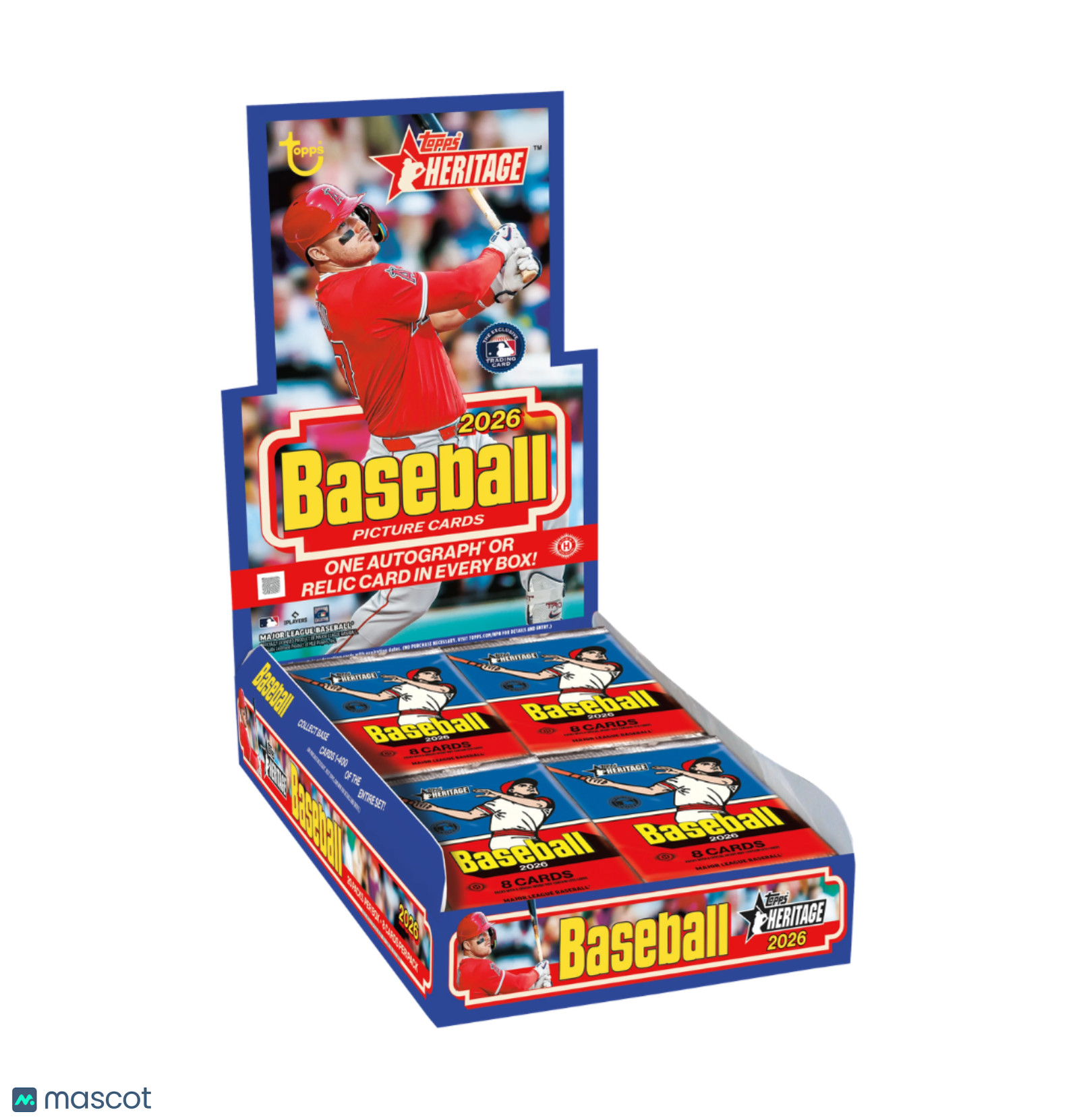 2026 Topps Heritage Baseball Hobby Box