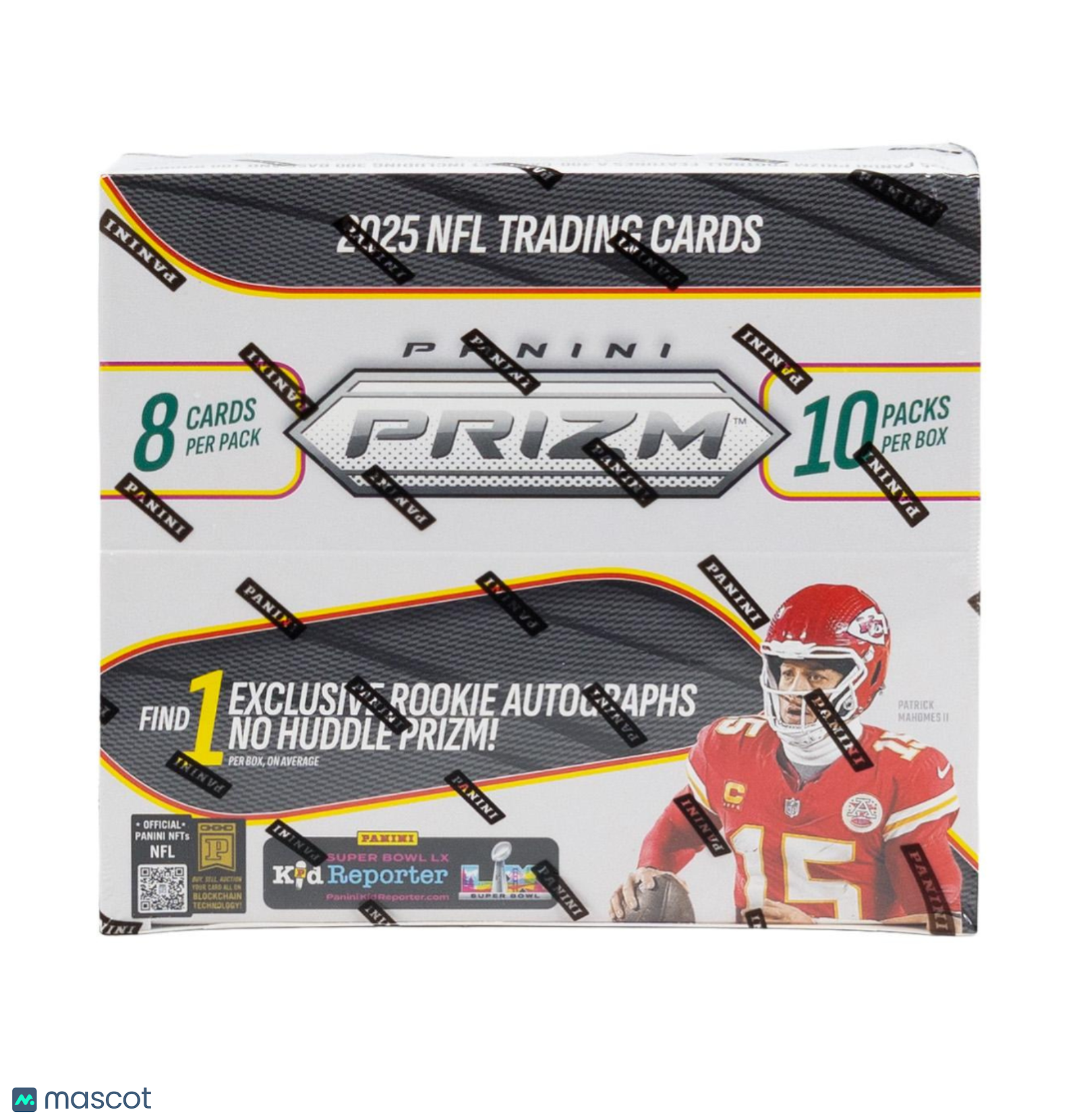 2025 Panini Prizm No Huddle Football Hobby Box