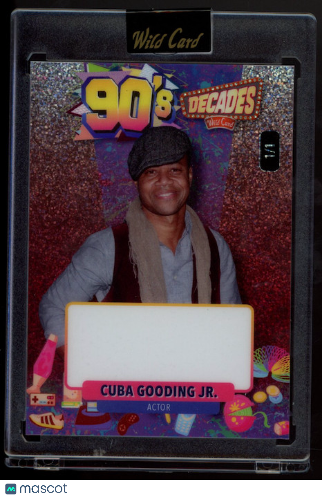 CUBA GOODING JR. 2024 Wild Card Decades Pack In Time Pre-Production Proof 1/1