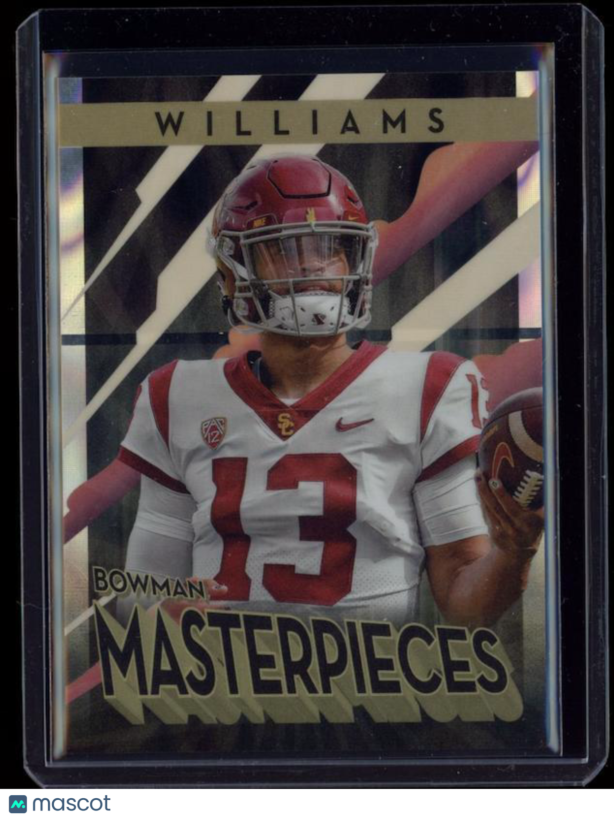 CALEB WILLIAMS 2022 Bowman's Best U Masterpieces Lava Refractor /50 FB