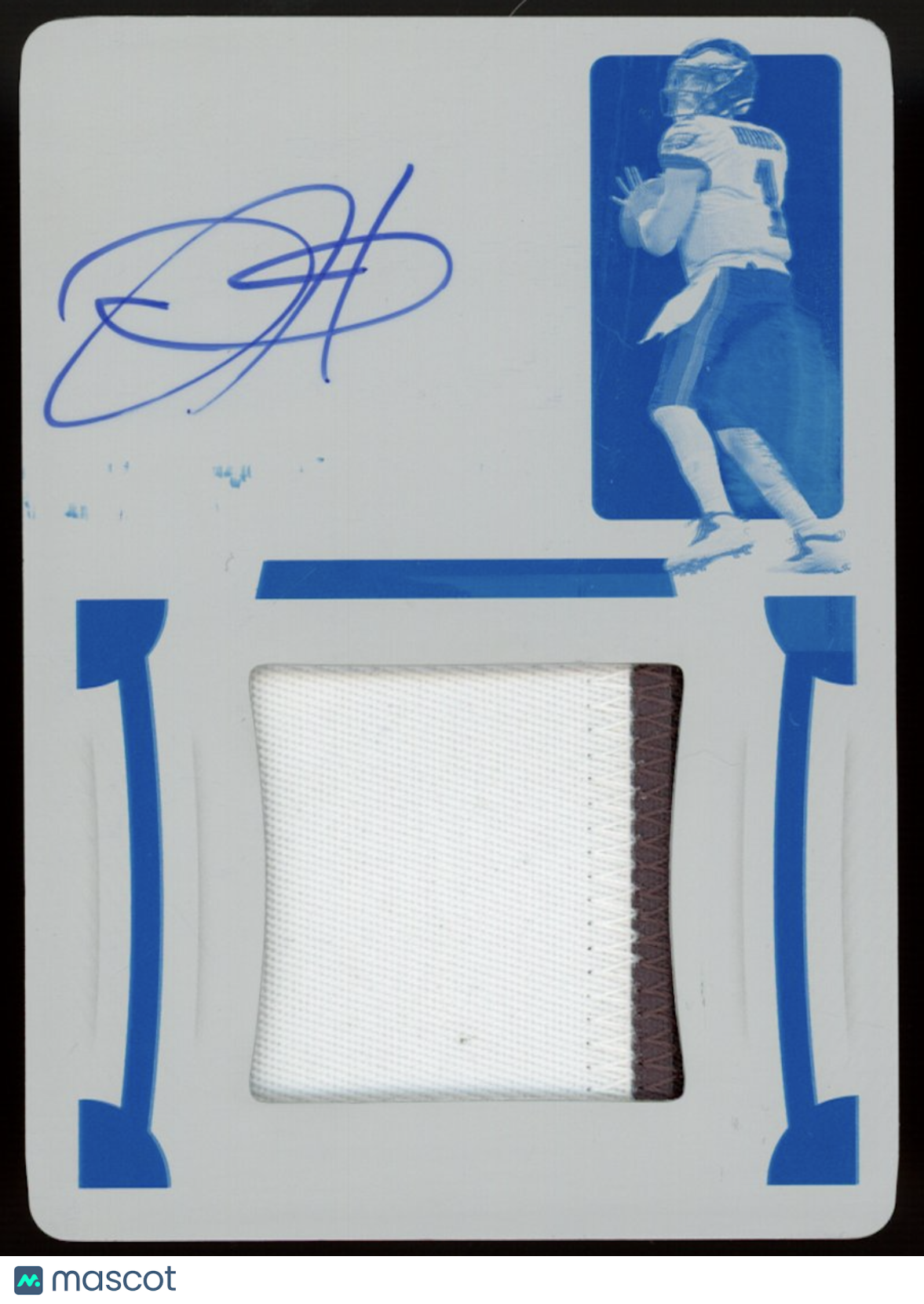 JALEN HURTS 2023 Panini National Treasures Patch Auto Printing Plate 1/1 Eagles