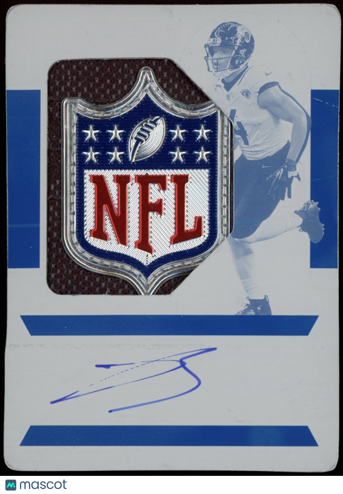 TANK BIGSBY 2023 National Treasures Rookie Patch Auto Shield Printing Plate 1/1