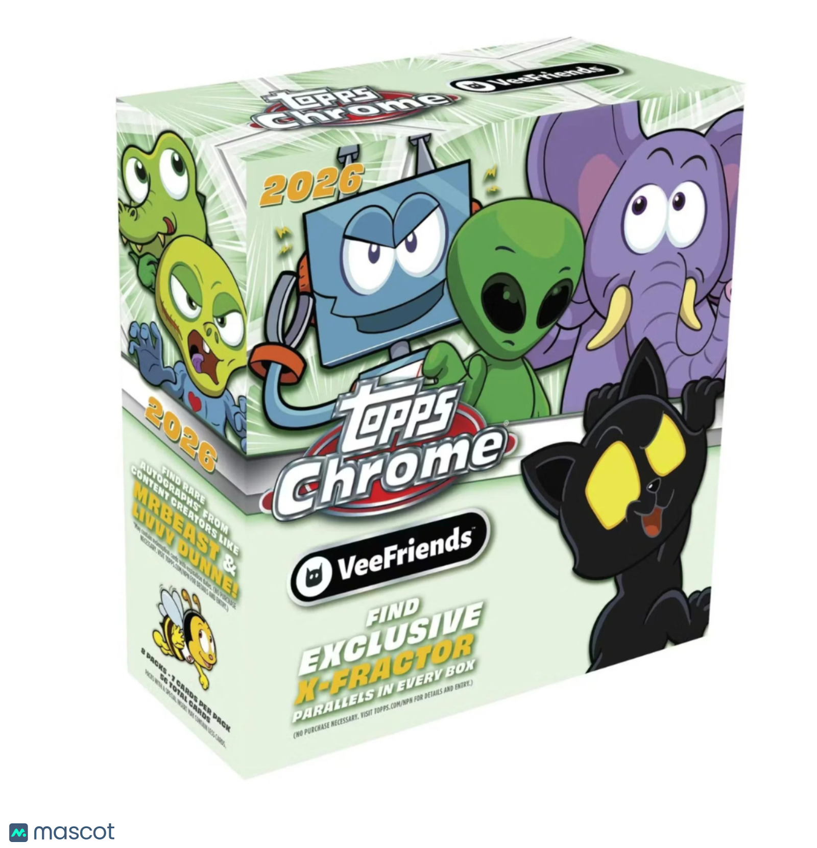 2026 Topps Chrome Veefriends Mega Box