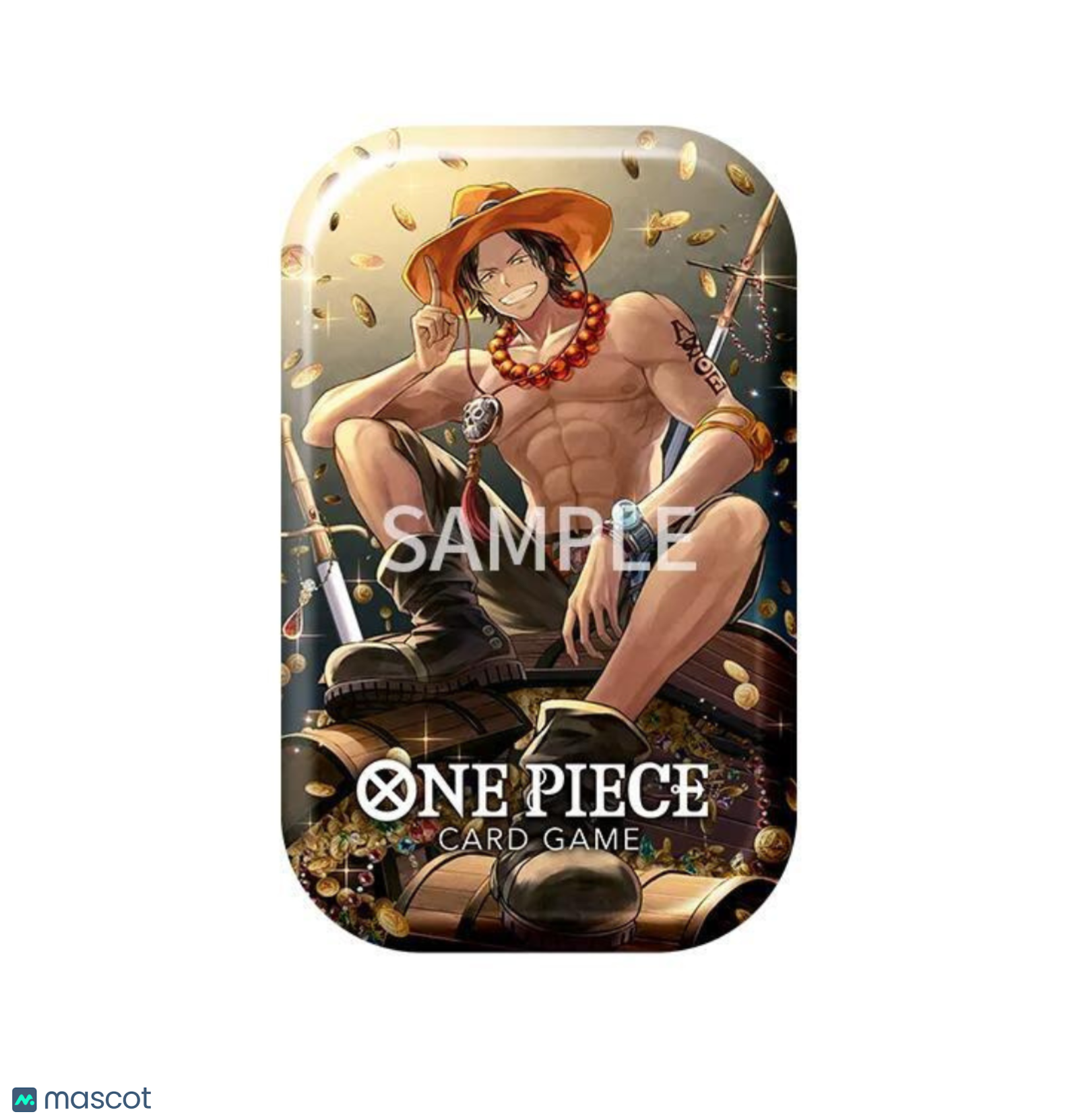 One Piece Tin Pack Set Vol. 2 - Portgas.D.Ace