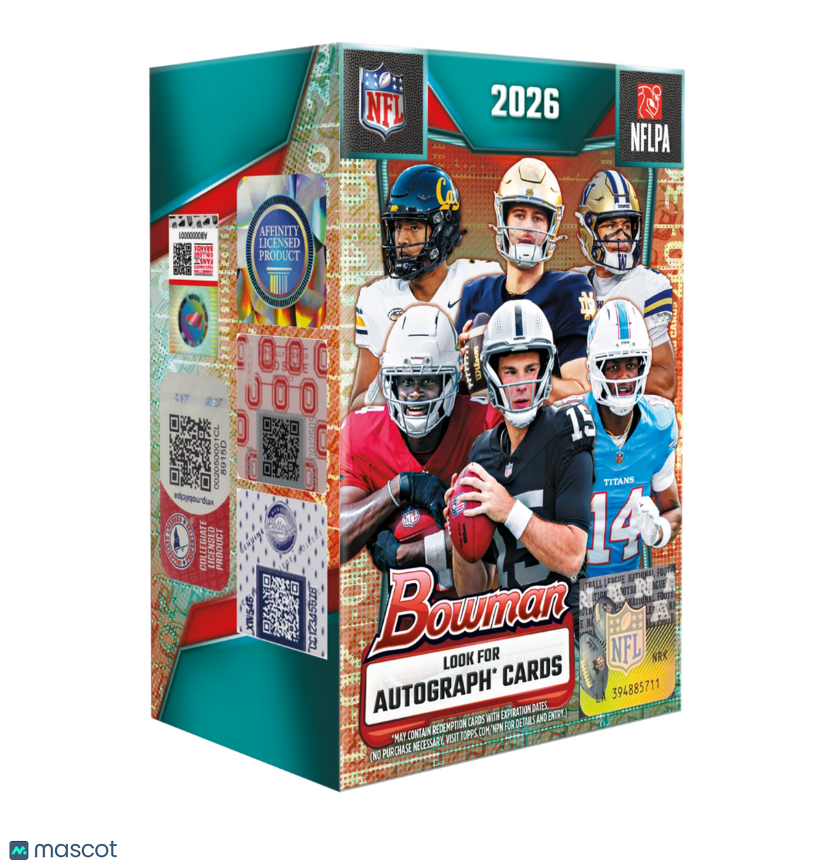 2026 Bowman Football Blaster Box