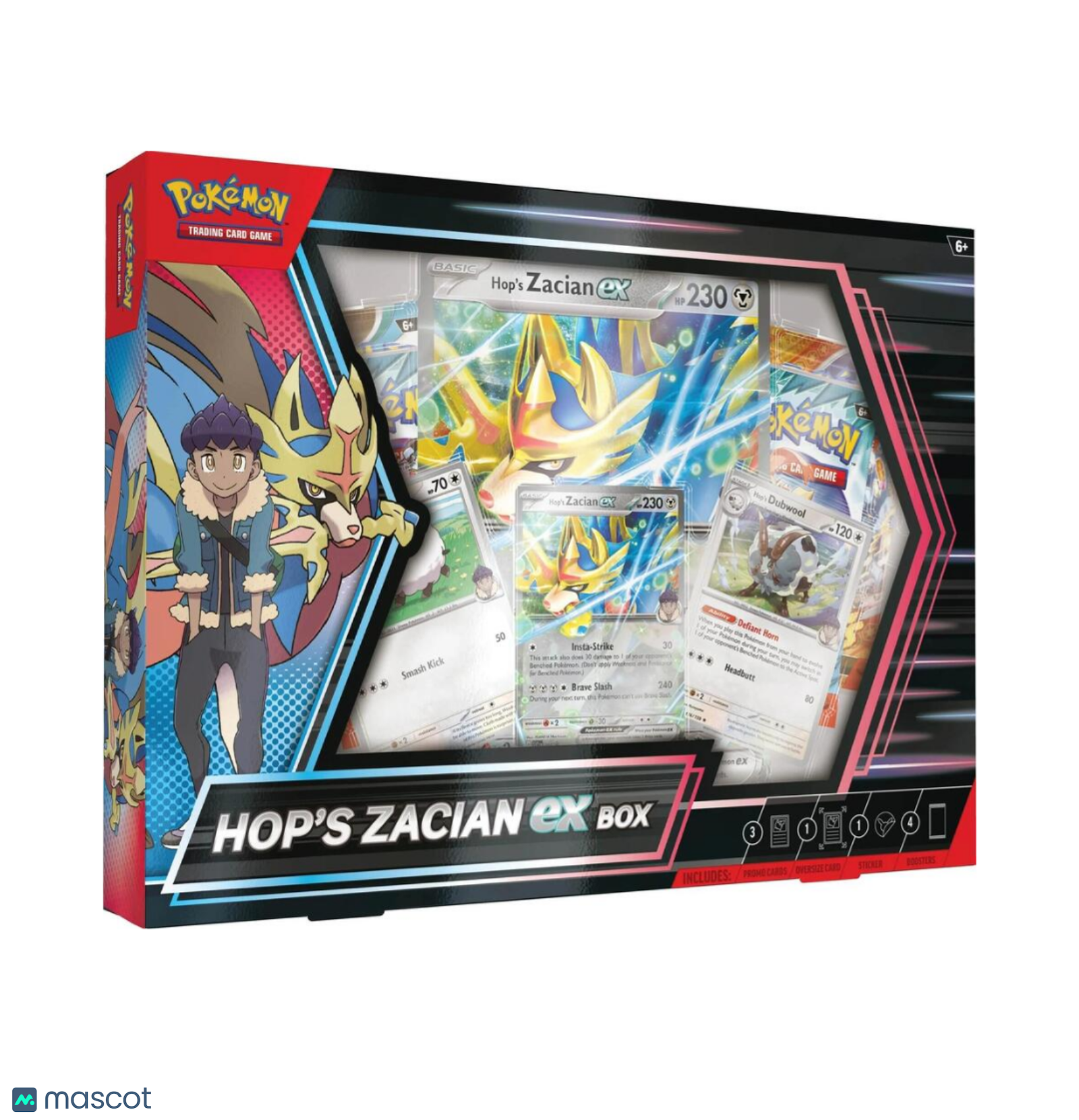 Pokemon Hop's Zacian EX Box