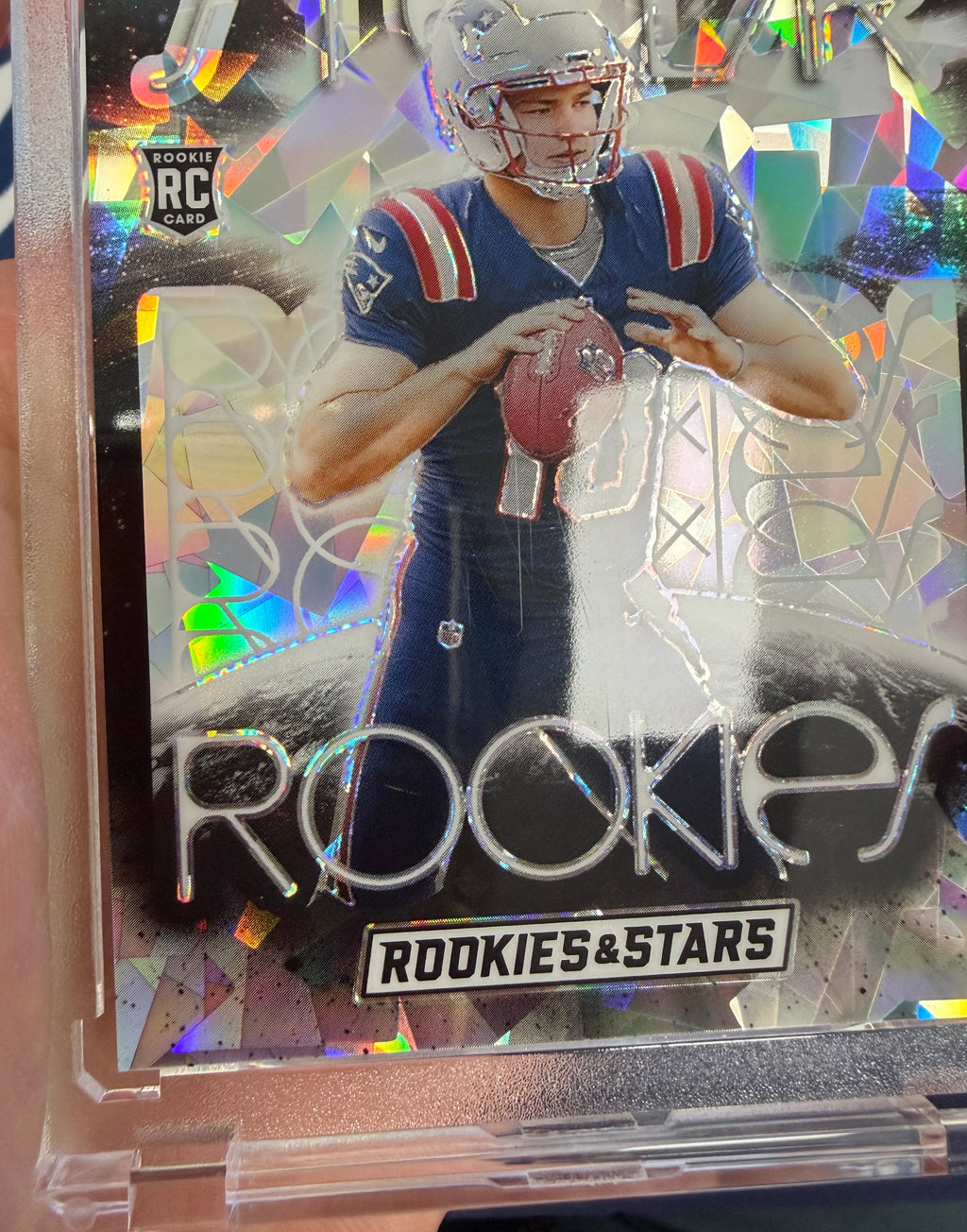 DRAKE MAYE 2024 Rookies & Stars Stellar Rookies Ice Prizm FOTL /18 #SR-DME