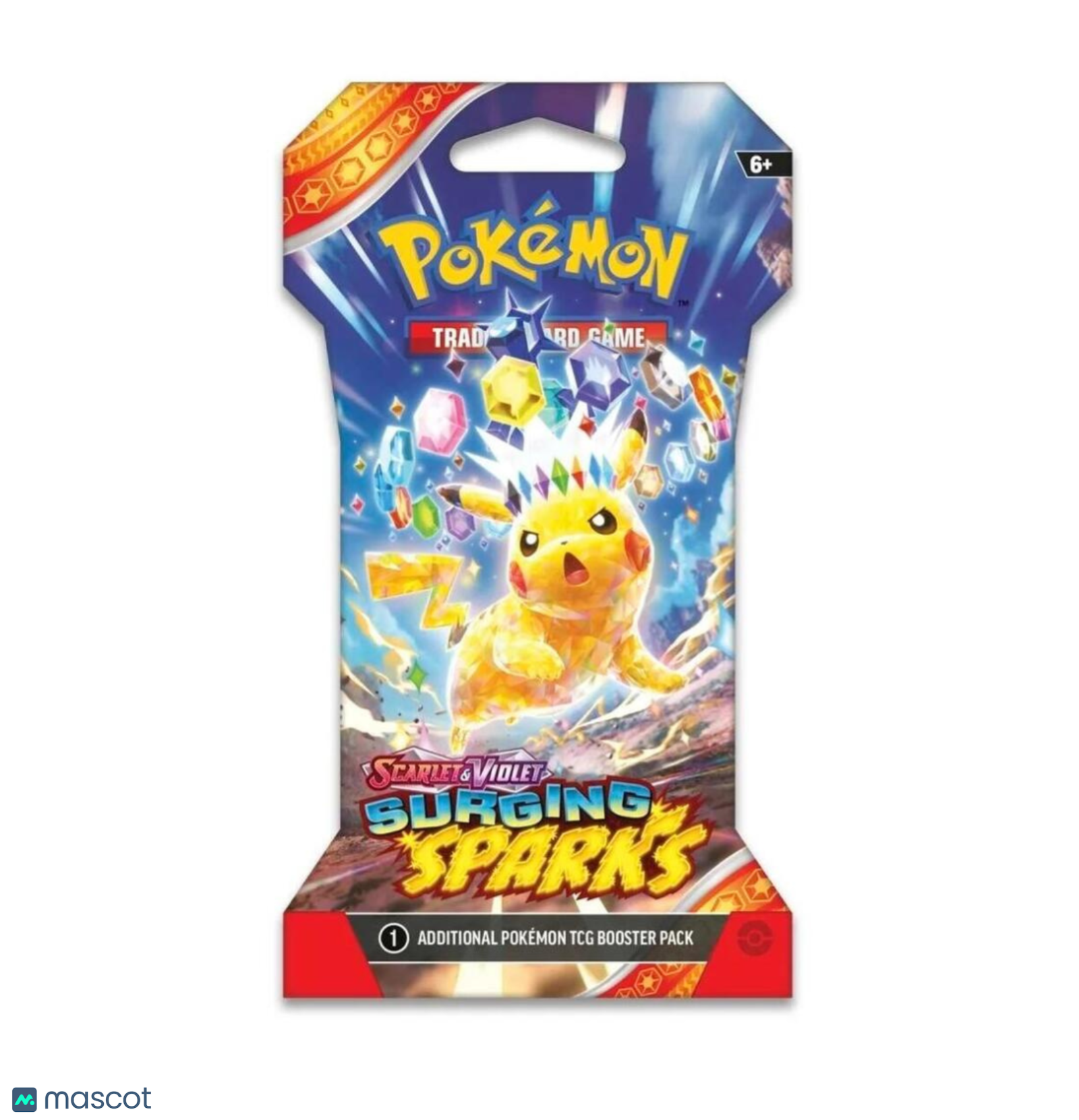 Pokemon Scarlet & Violet Surging Sparks Sleeved Booster Pack