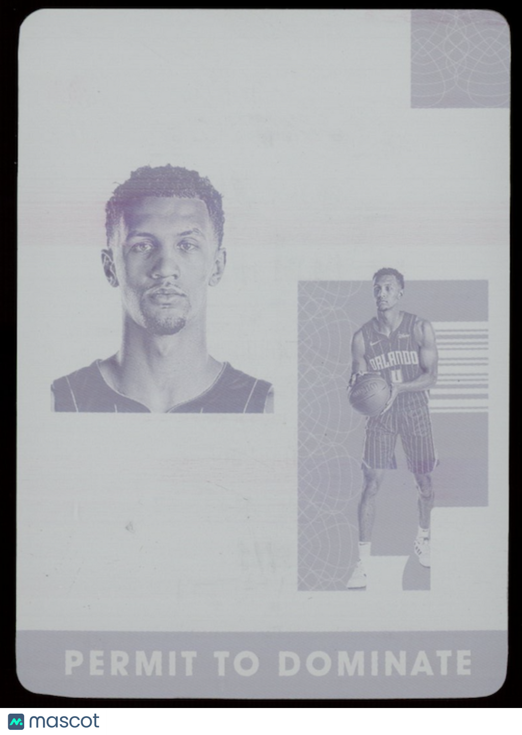 JALEN SUGGS 2021-22 Panini Contenders Permit to Dominate 1/1 Printing Plate RC