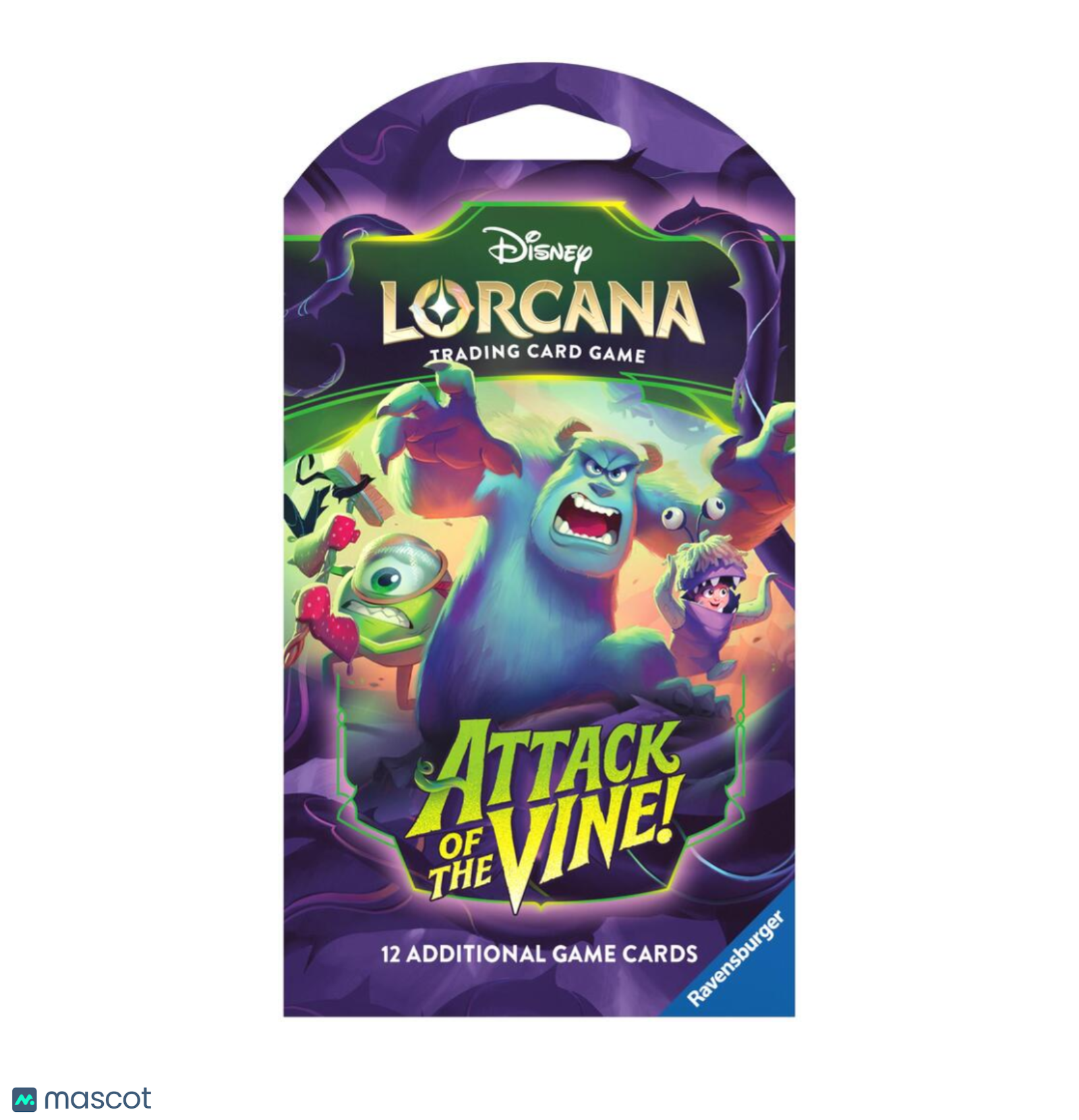 Disney Lorcana: Attack of the Vine! Sleeved Booster Pack