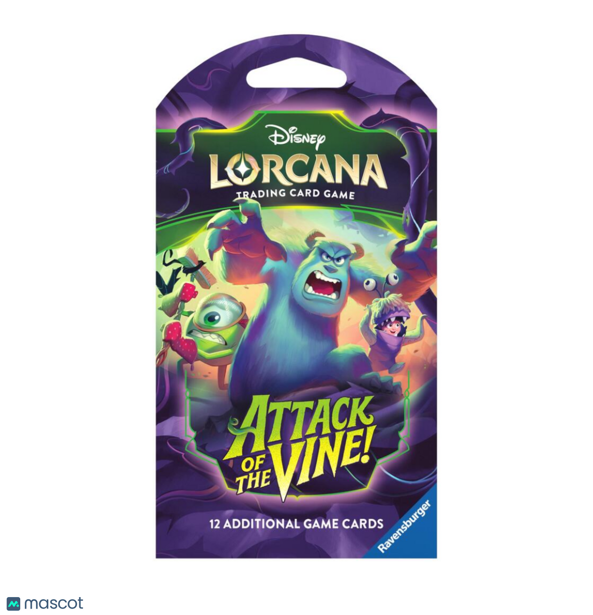 Disney Lorcana: Attack of the Vine! Sleeved Booster Pack