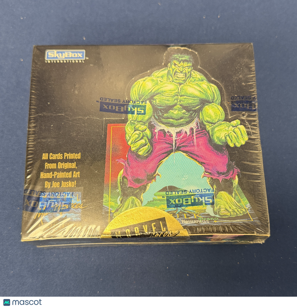 1992 Skybox Marvel Masterpieces Factory Sealed 36 Pack Box