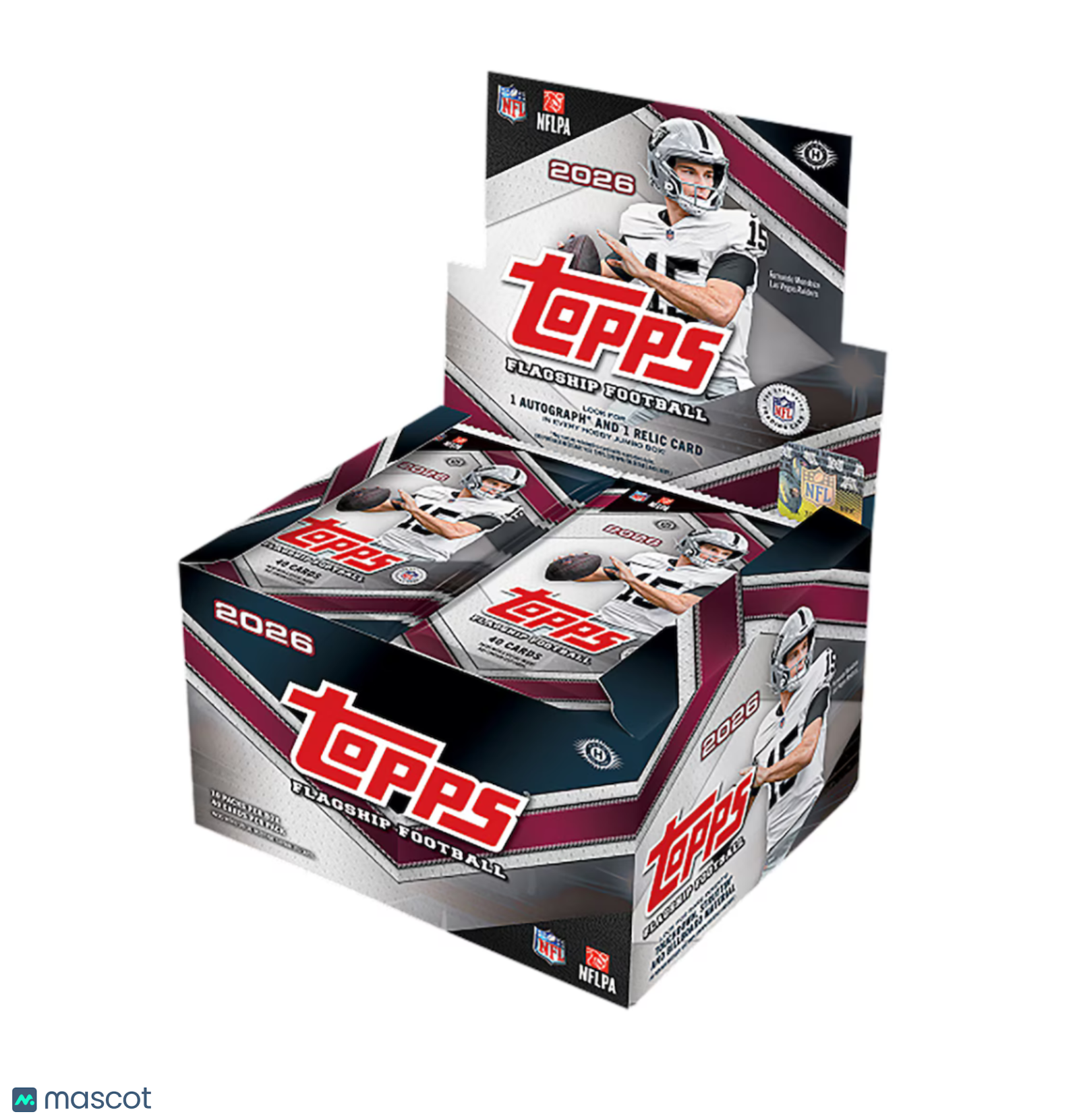 2026 Topps Flagship Football Hobby Jumbo Box