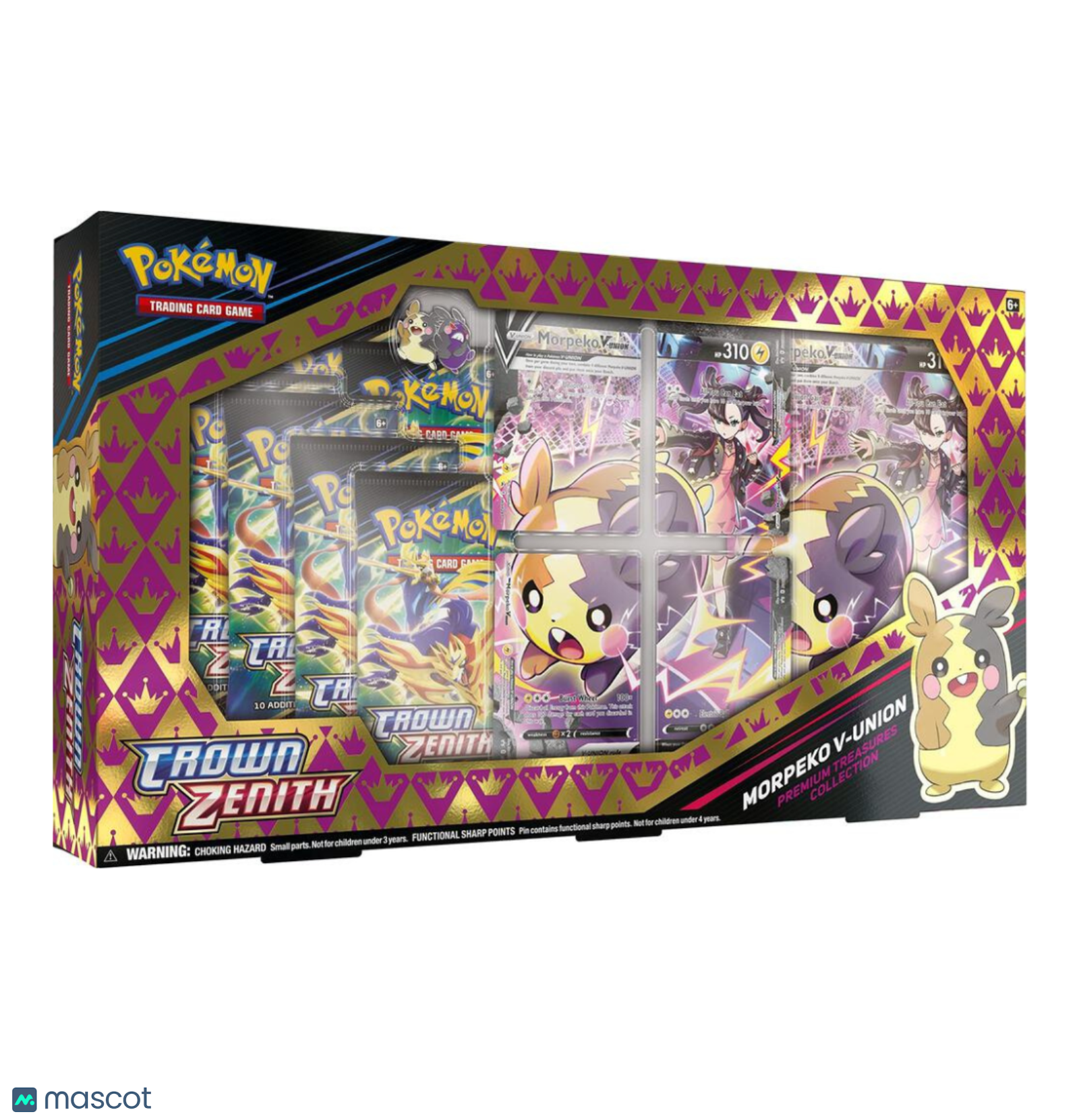 Pokemon Crown Zenith Morpeko V-UNION Premium Treasures Collection