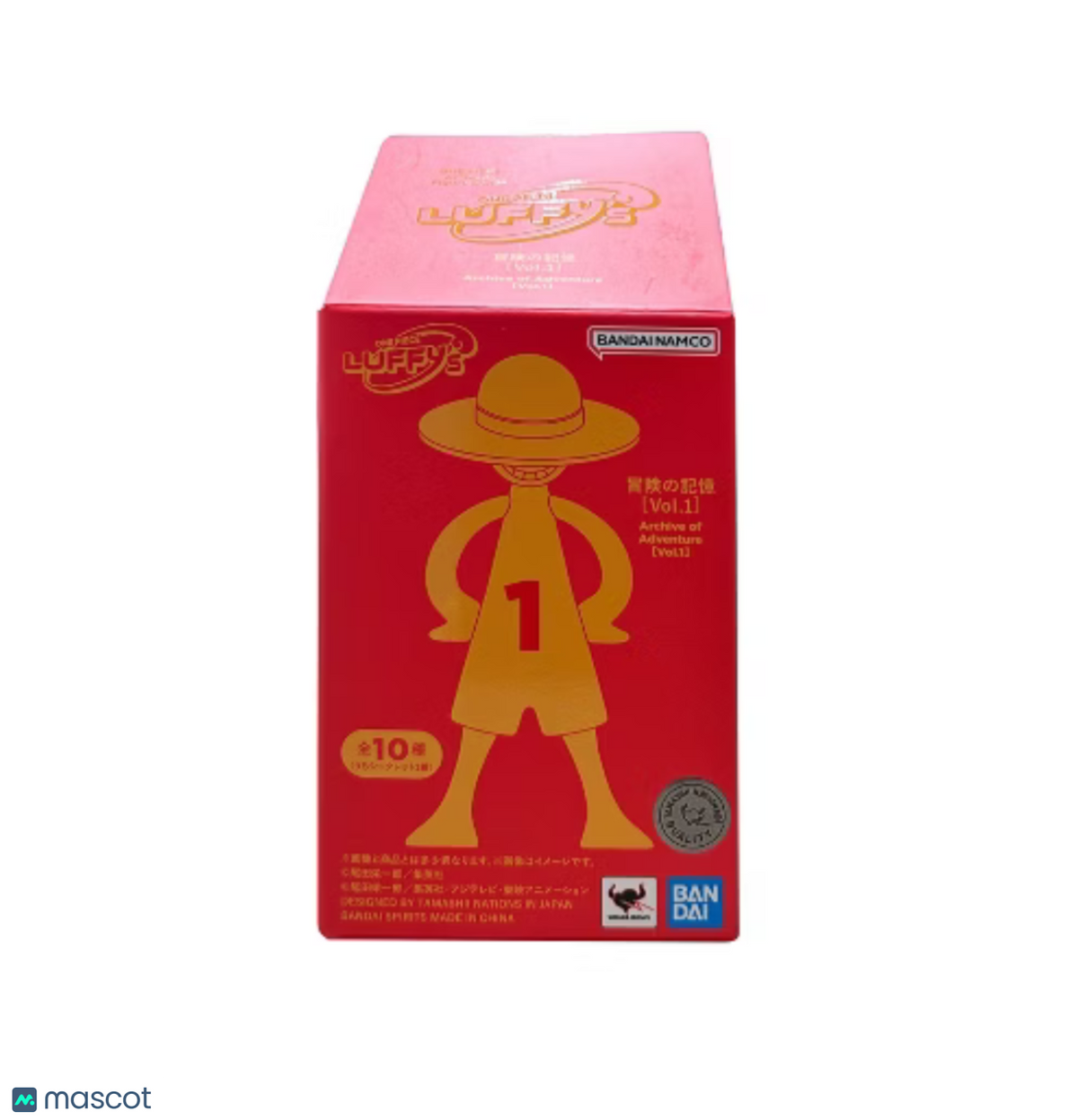 One Piece Archive of Adventure Volume 1: Tamashii Nations Luffy's Blind Box
